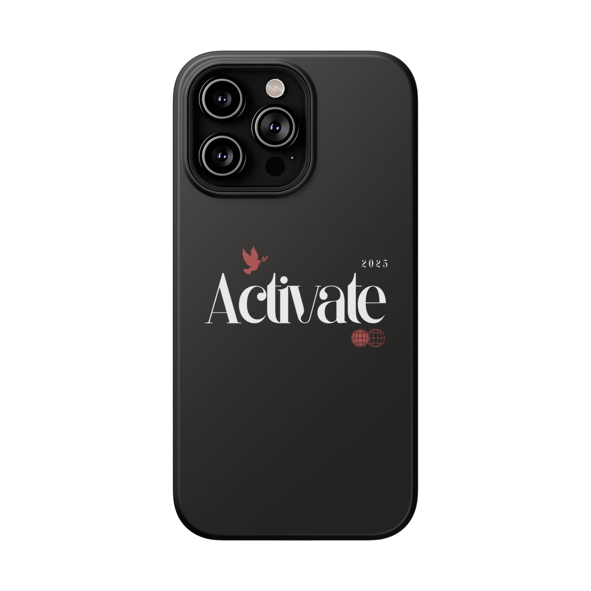 Stylish Impact-Resistant Phone Case - Activate Design, Modern Phone Accessories, Durable Cell Case, Gift for Tech Lovers, Trendy Phone Gear