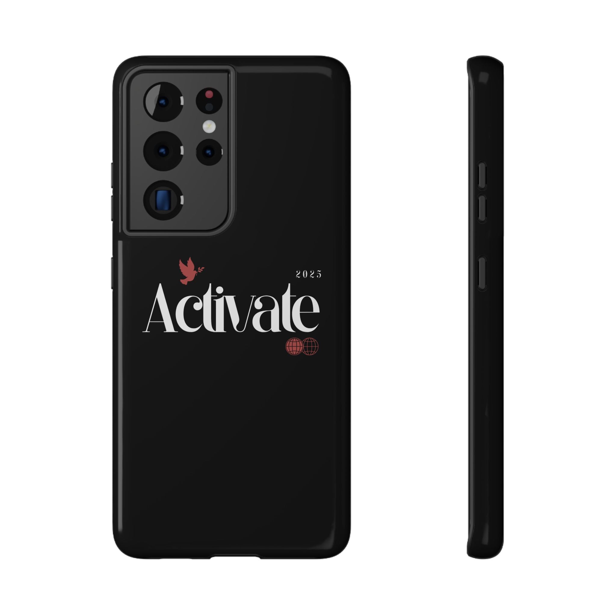 Stylish Impact-Resistant Phone Case - Activate Design, Modern Phone Accessories, Durable Cell Case, Gift for Tech Lovers, Trendy Phone Gear