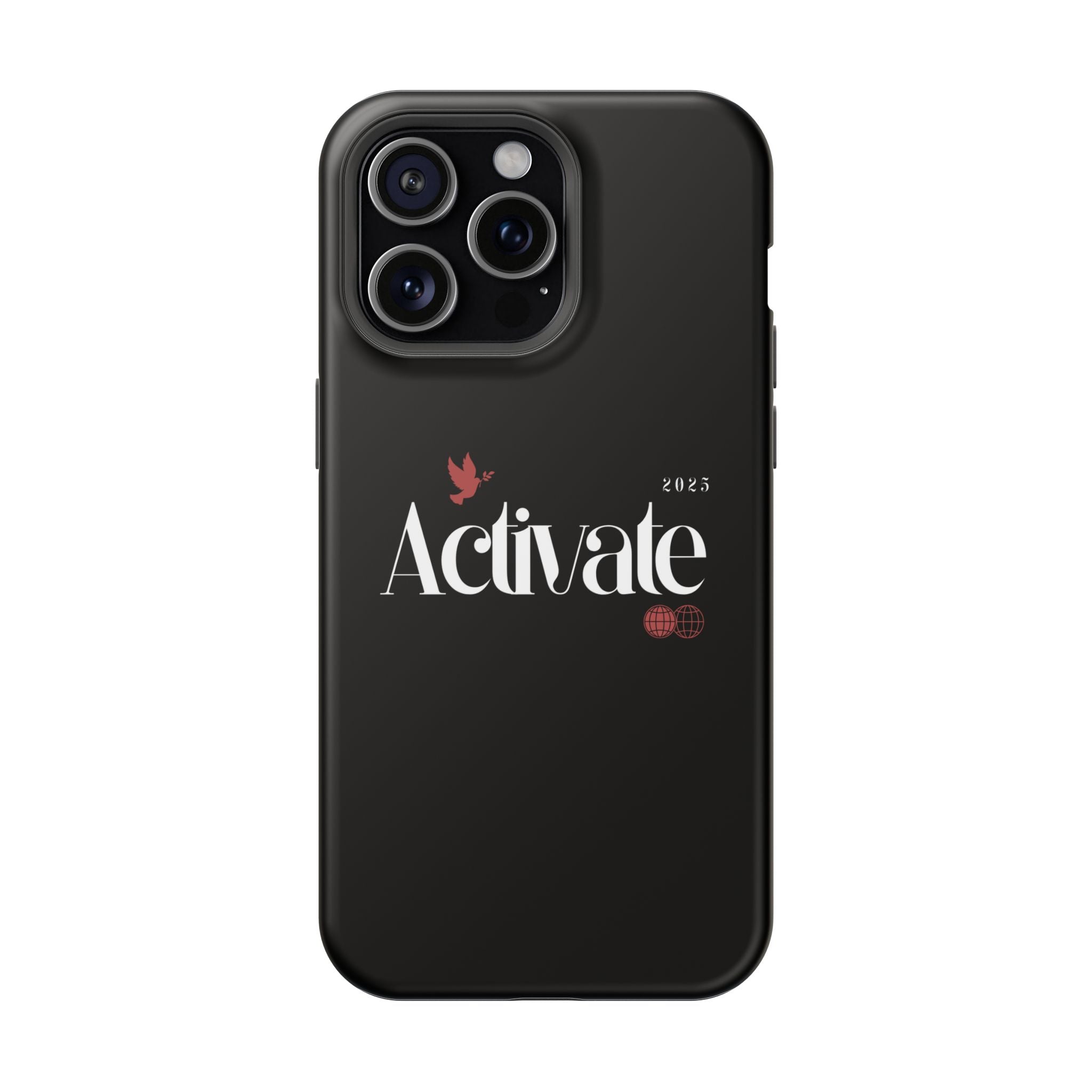 Stylish Impact-Resistant Phone Case - Activate Design, Modern Phone Accessories, Durable Cell Case, Gift for Tech Lovers, Trendy Phone Gear