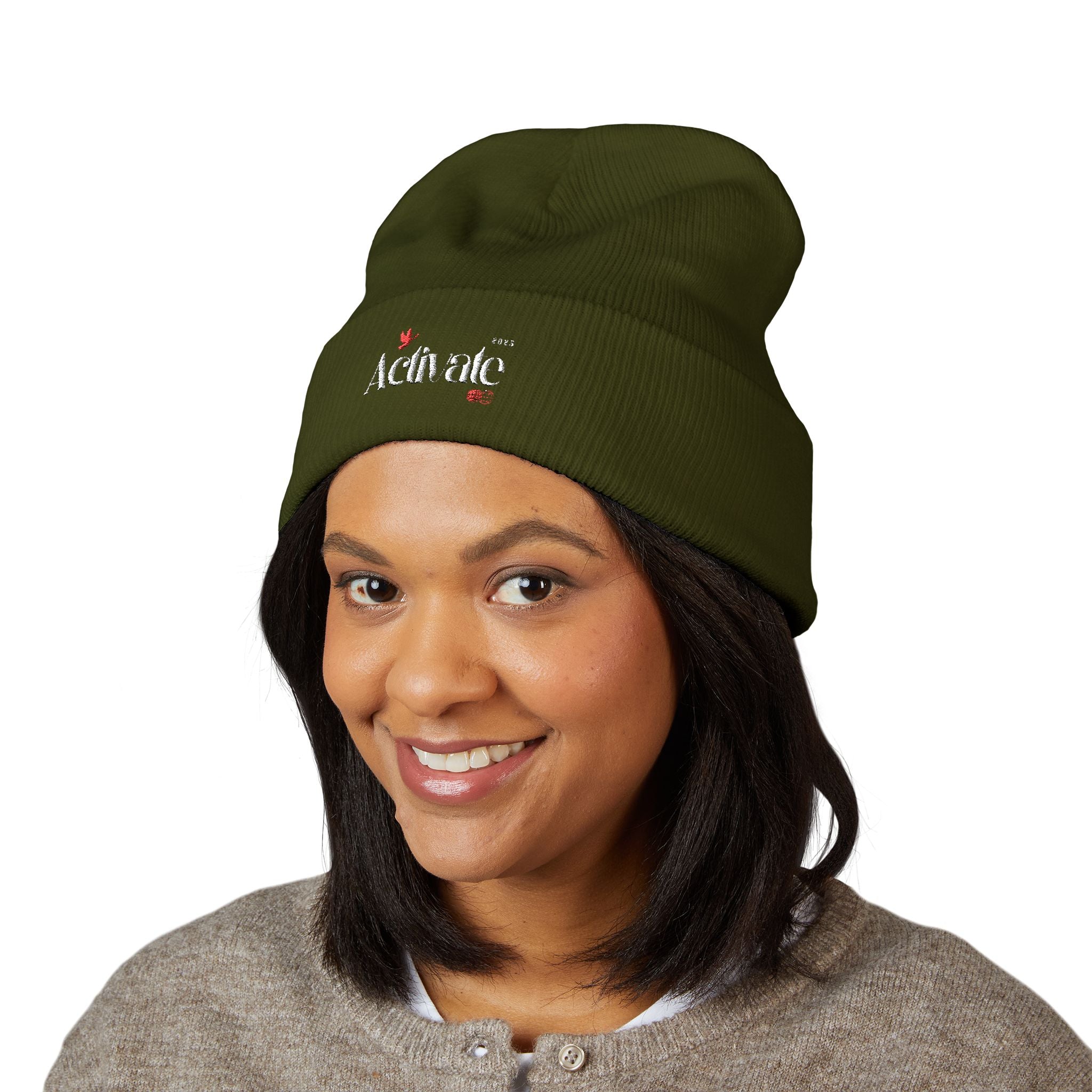Classic Cuffed Beanie - Cozy Embroidered Beanie for Winter, Gift for Him/Her, Casual Style, Outdoor Adventures, Fashion Accessory