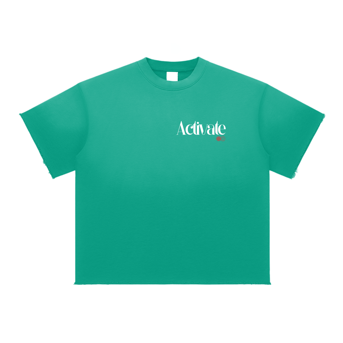 Sun Fade Raw Edge T-Shirt