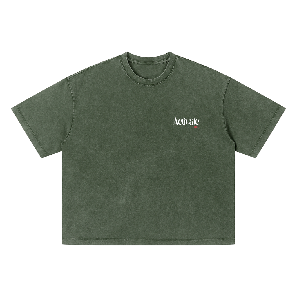 Do It Again (Army Green and White)