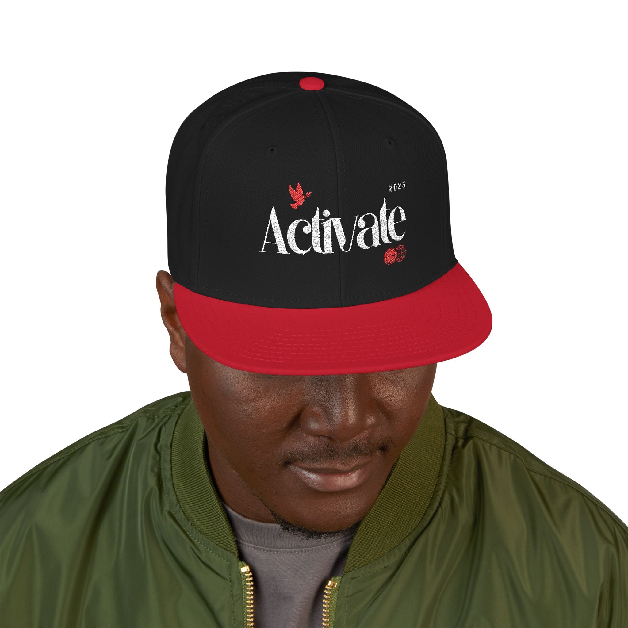 Trendy Embroidered Snapback Cap, Perfect for Casual Wear, Street Style, Gifts for Him/Her, Birthday Cap, Fashion Accessory