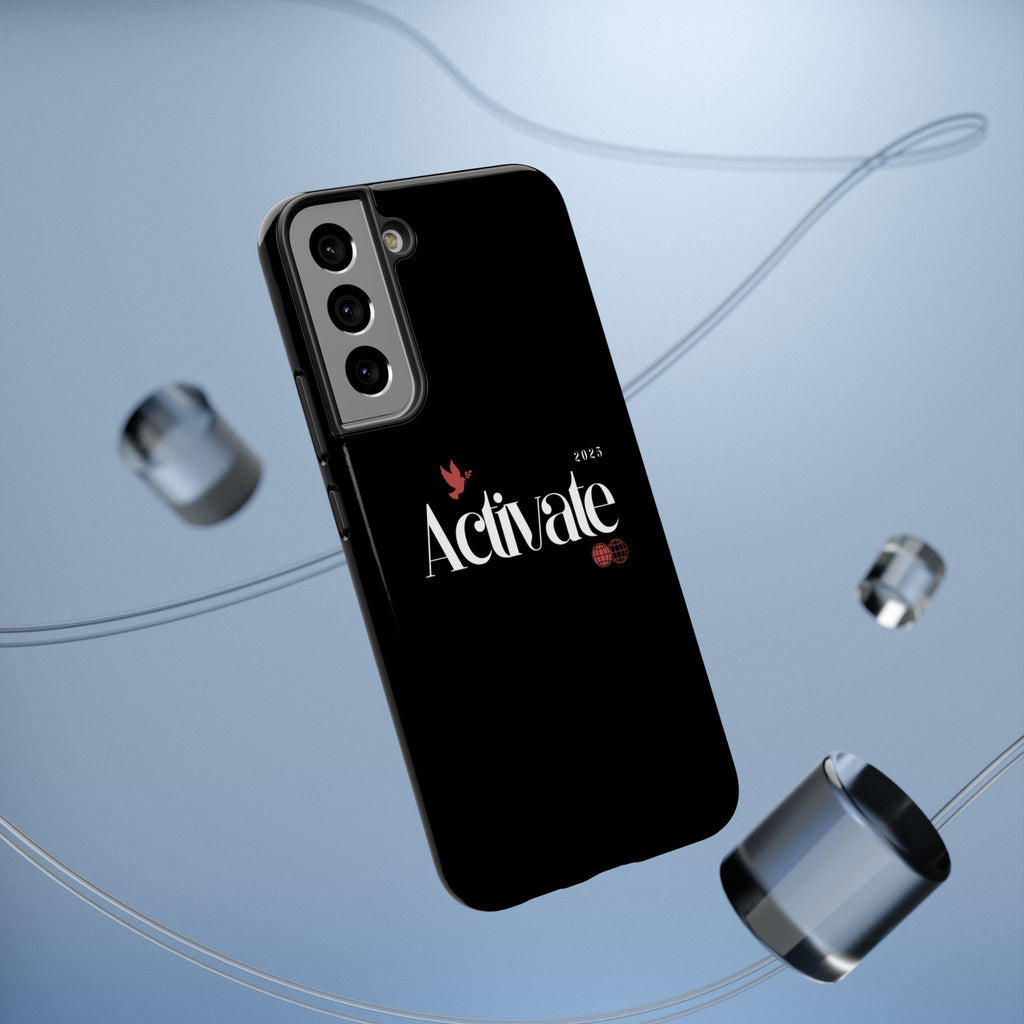 Stylish Impact-Resistant Phone Case - Activate Design, Modern Phone Accessories, Durable Cell Case, Gift for Tech Lovers, Trendy Phone Gear