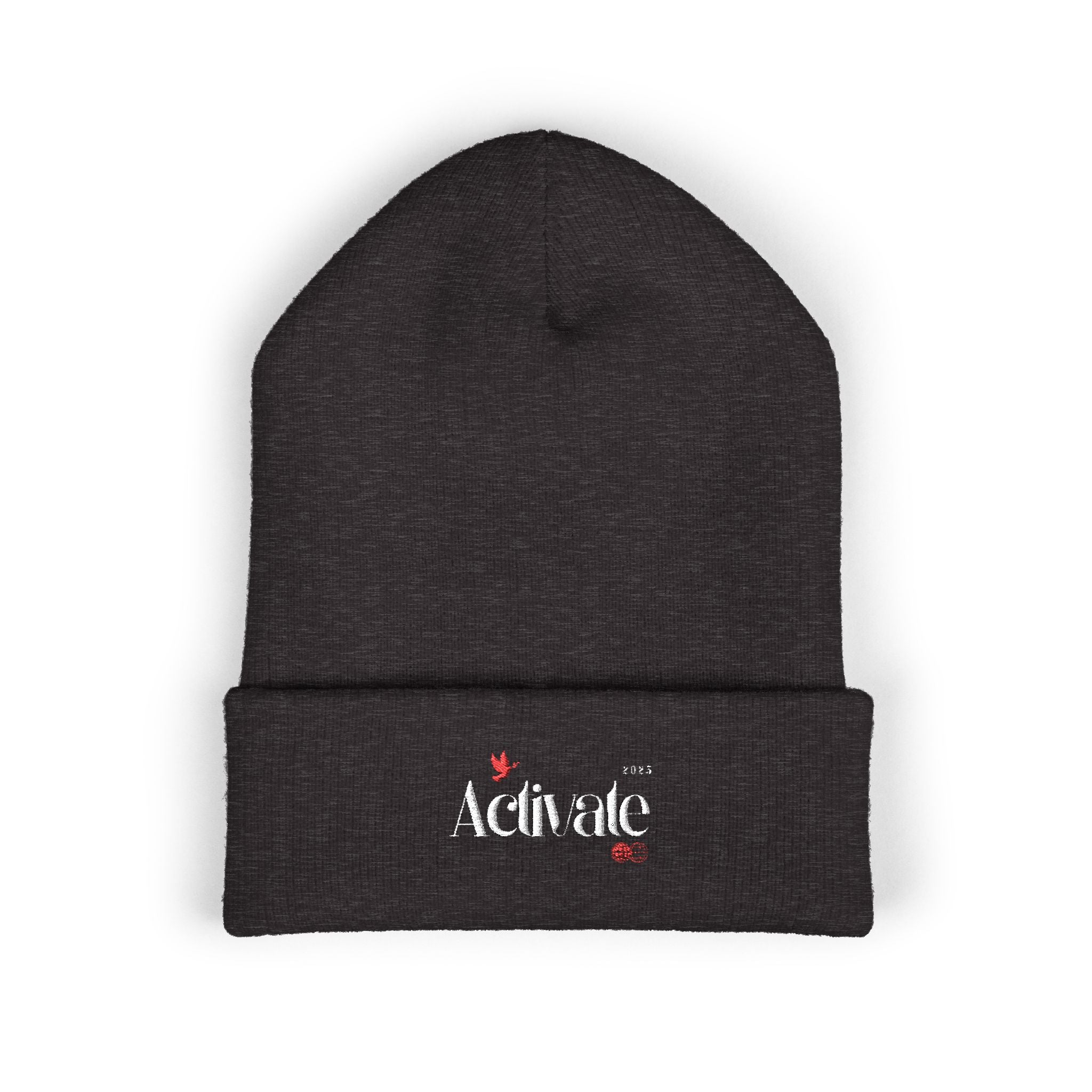Classic Cuffed Beanie - Cozy Embroidered Beanie for Winter, Gift for Him/Her, Casual Style, Outdoor Adventures, Fashion Accessory
