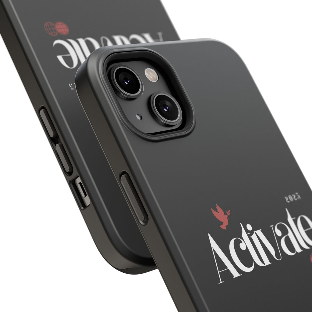 Stylish Impact-Resistant Phone Case - Activate Design, Modern Phone Accessories, Durable Cell Case, Gift for Tech Lovers, Trendy Phone Gear