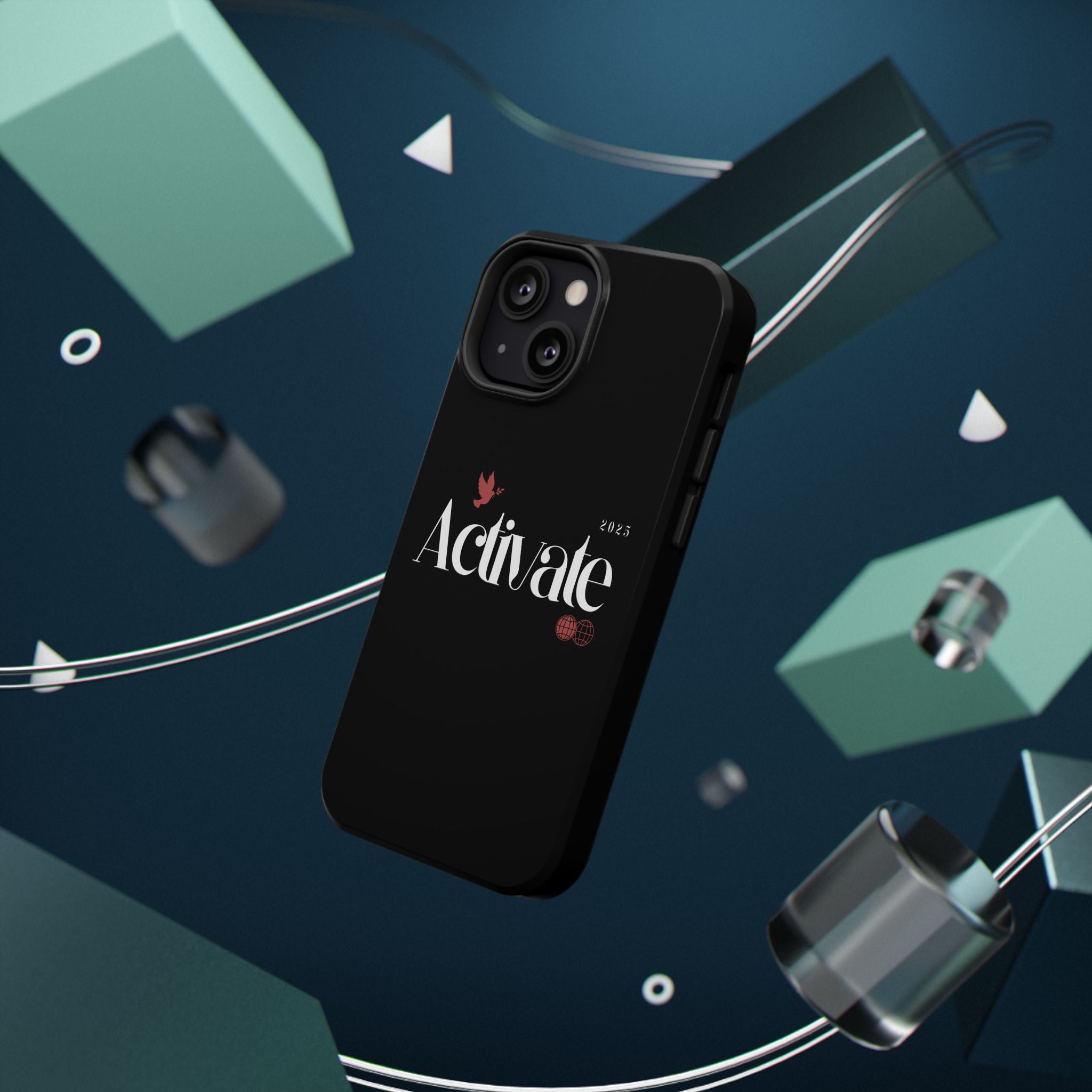 Stylish Impact-Resistant Phone Case - Activate Design, Modern Phone Accessories, Durable Cell Case, Gift for Tech Lovers, Trendy Phone Gear
