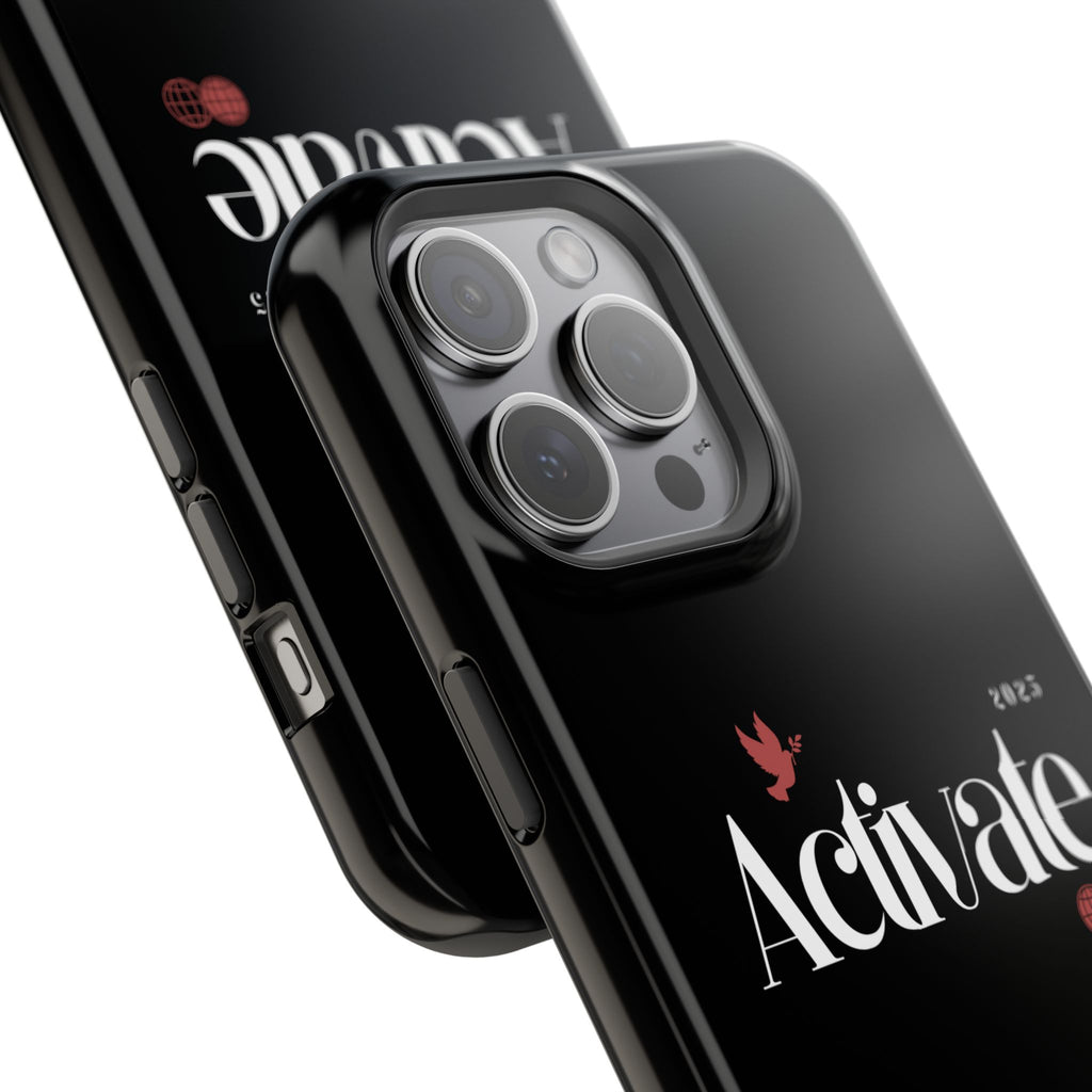 Stylish Impact-Resistant Phone Case - Activate Design, Modern Phone Accessories, Durable Cell Case, Gift for Tech Lovers, Trendy Phone Gear