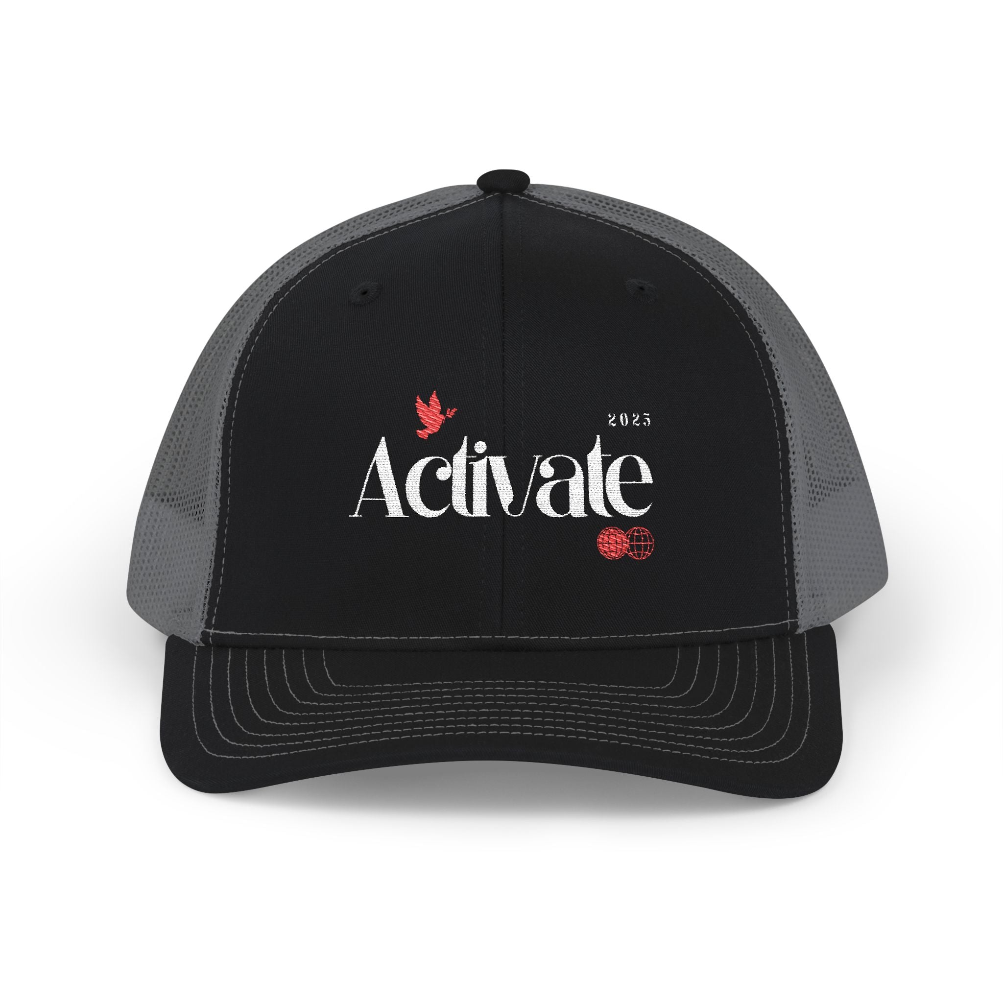 Activate Snapback Trucker Cap - Stylish Casual Hat for Everyday Wear, Great for Outdoors, Festivals, and Gifts