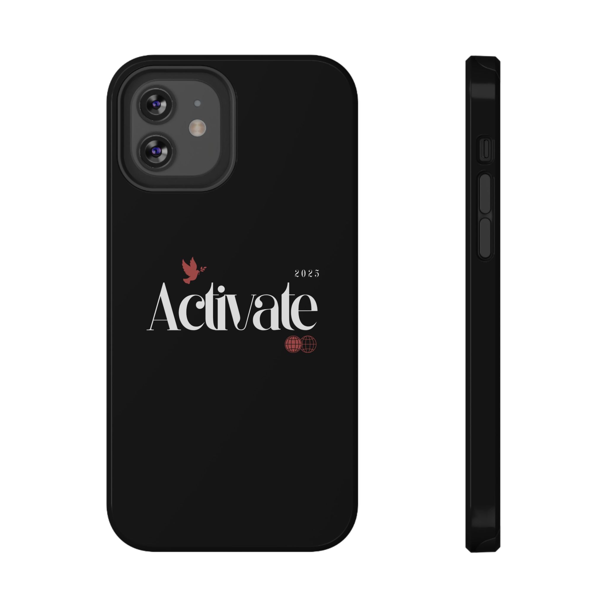 Stylish Impact-Resistant Phone Case - Activate Design, Modern Phone Accessories, Durable Cell Case, Gift for Tech Lovers, Trendy Phone Gear