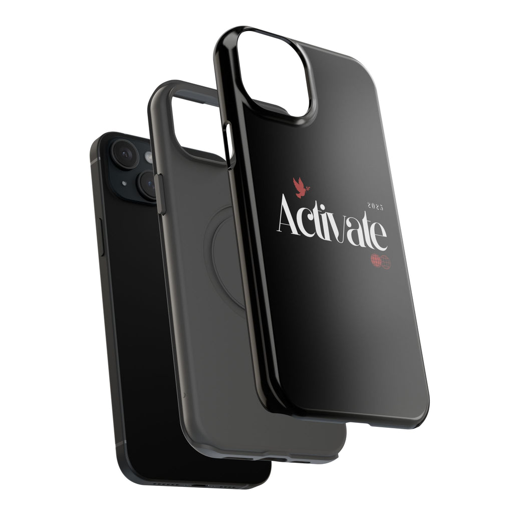 Stylish Impact-Resistant Phone Case - Activate Design, Modern Phone Accessories, Durable Cell Case, Gift for Tech Lovers, Trendy Phone Gear