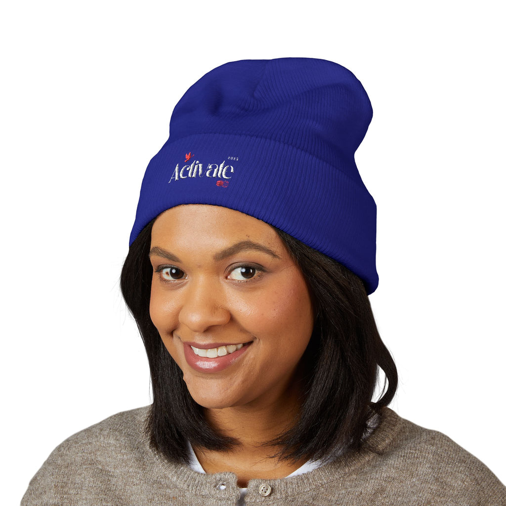 Classic Cuffed Beanie - Cozy Embroidered Beanie for Winter, Gift for Him/Her, Casual Style, Outdoor Adventures, Fashion Accessory