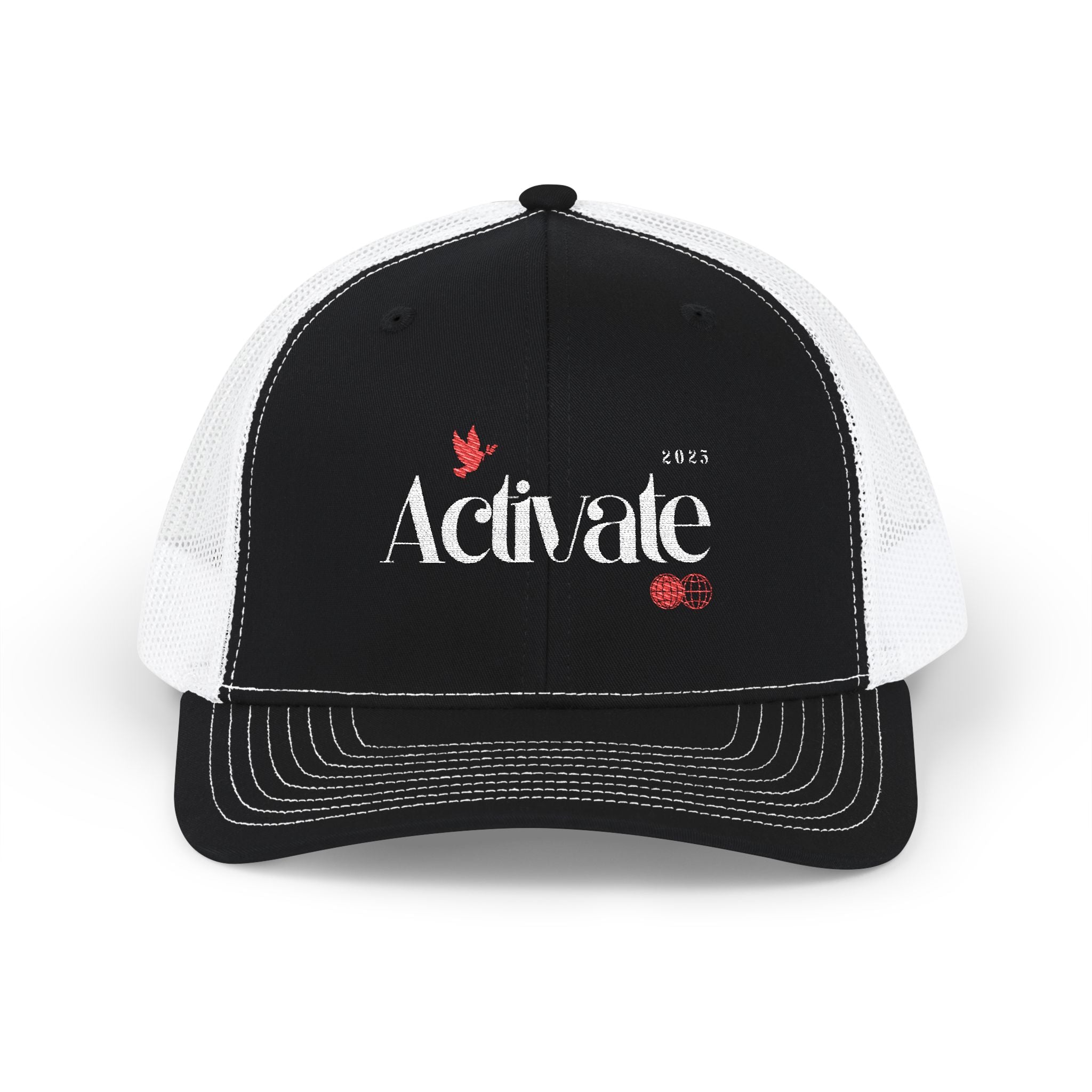 Activate Snapback Trucker Cap - Stylish Casual Hat for Everyday Wear, Great for Outdoors, Festivals, and Gifts