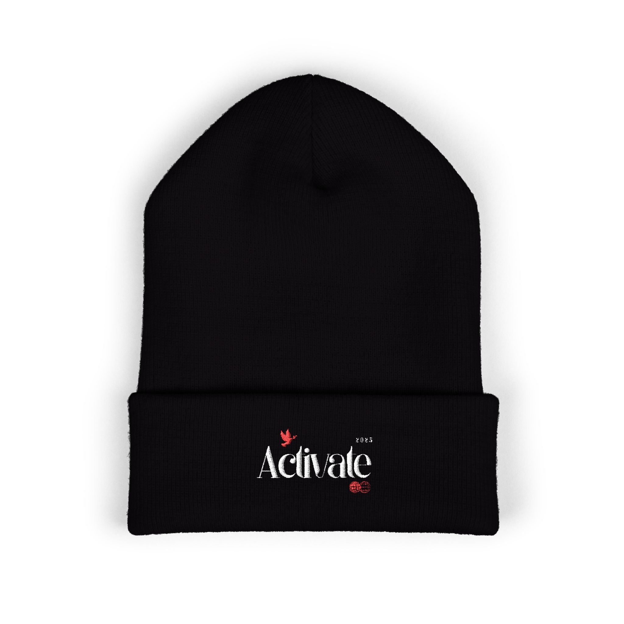Classic Cuffed Beanie - Cozy Embroidered Beanie for Winter, Gift for Him/Her, Casual Style, Outdoor Adventures, Fashion Accessory