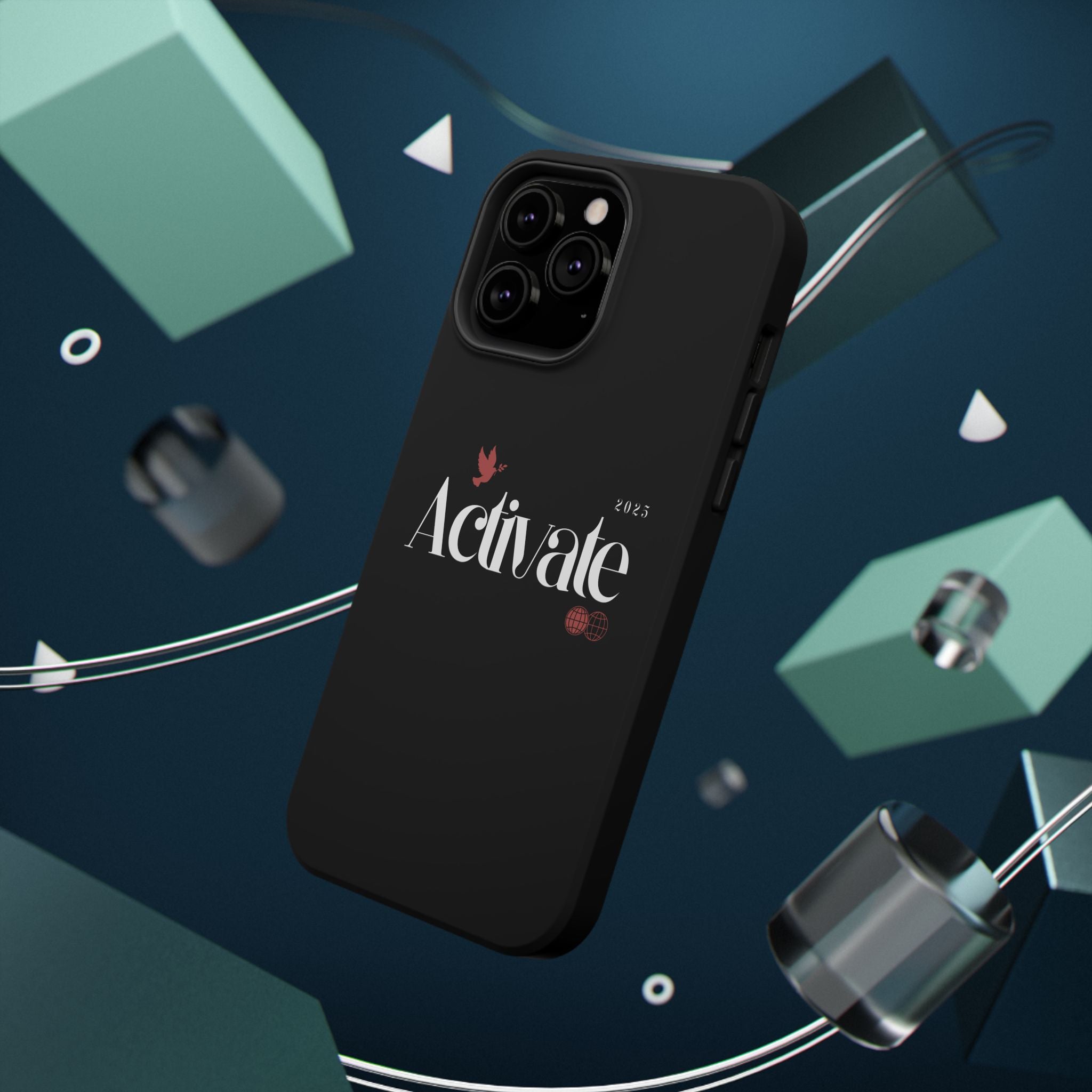Stylish Impact-Resistant Phone Case - Activate Design, Modern Phone Accessories, Durable Cell Case, Gift for Tech Lovers, Trendy Phone Gear