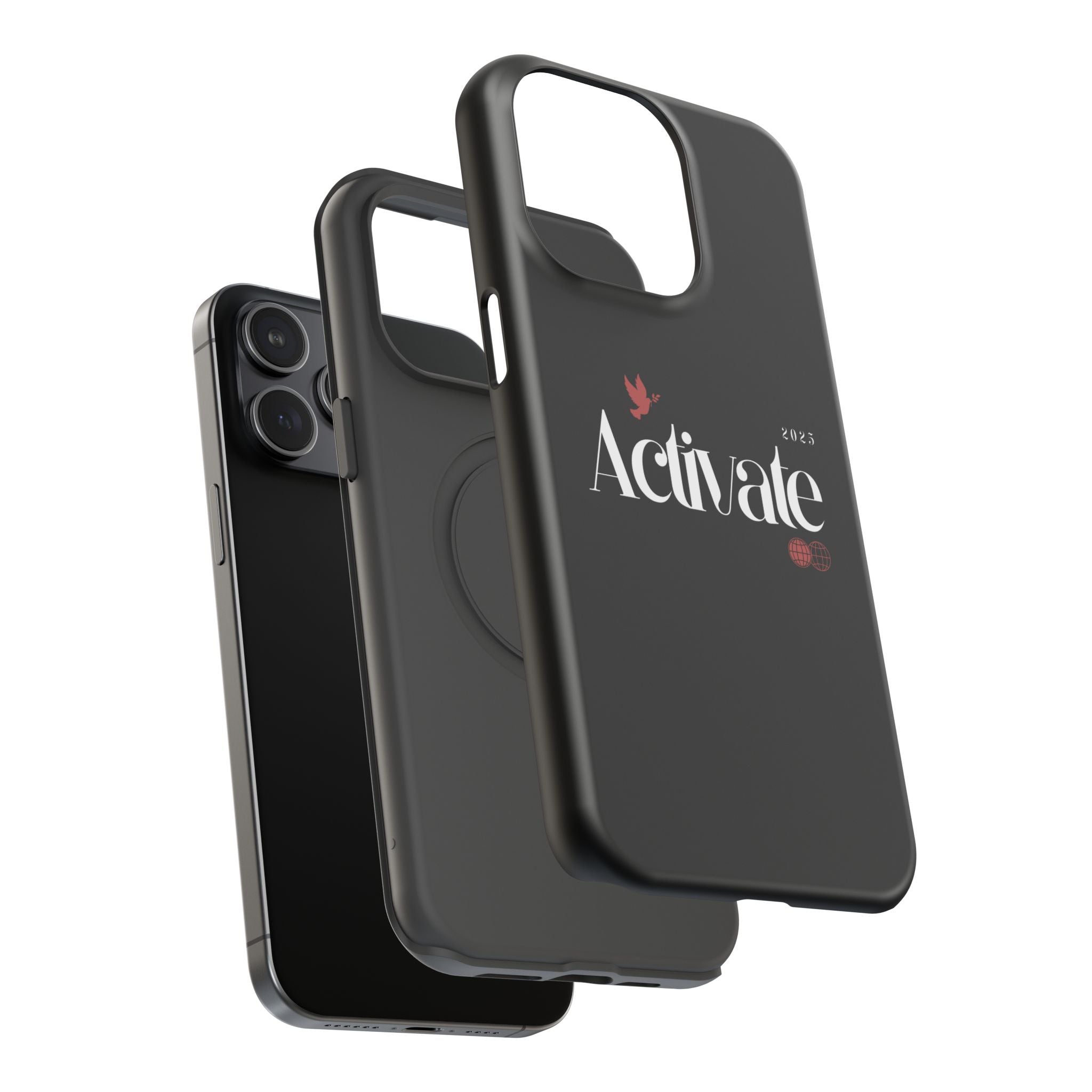 Stylish Impact-Resistant Phone Case - Activate Design, Modern Phone Accessories, Durable Cell Case, Gift for Tech Lovers, Trendy Phone Gear