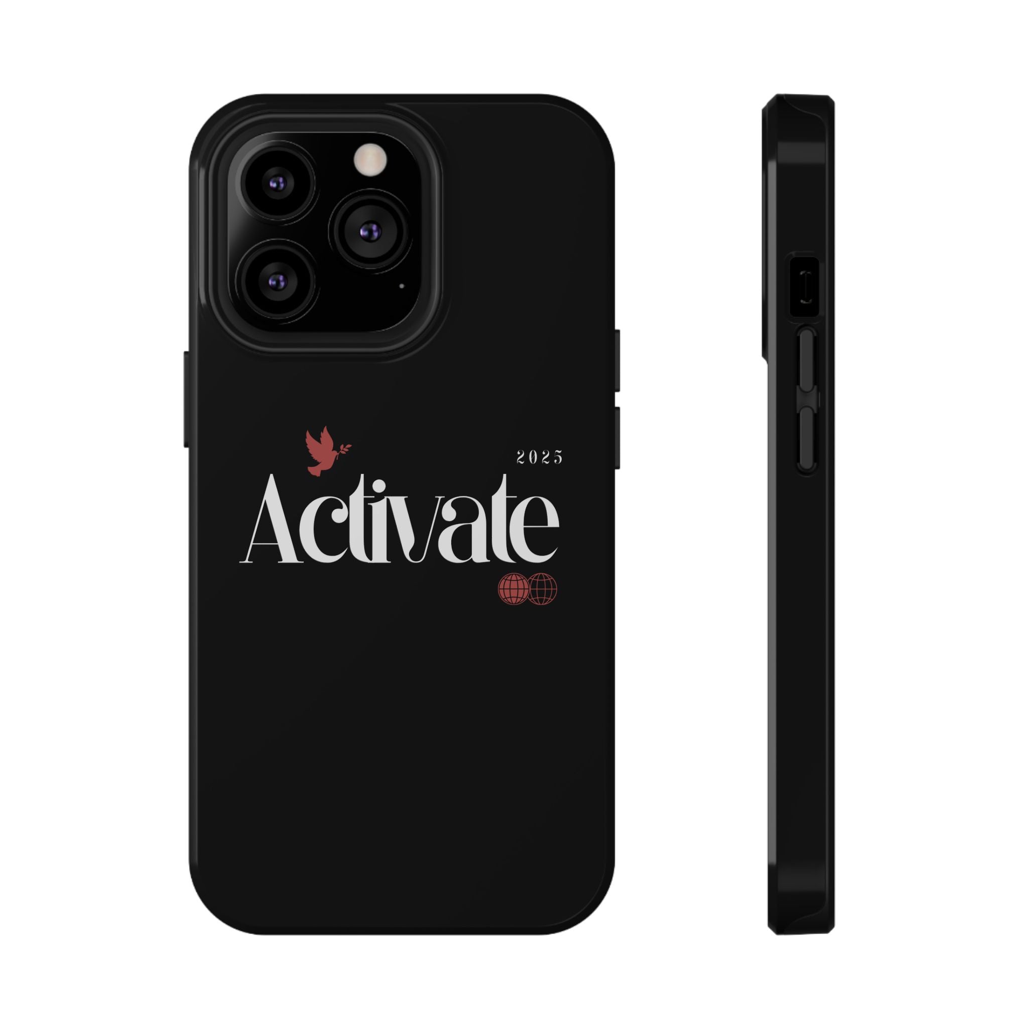 Stylish Impact-Resistant Phone Case - Activate Design, Modern Phone Accessories, Durable Cell Case, Gift for Tech Lovers, Trendy Phone Gear