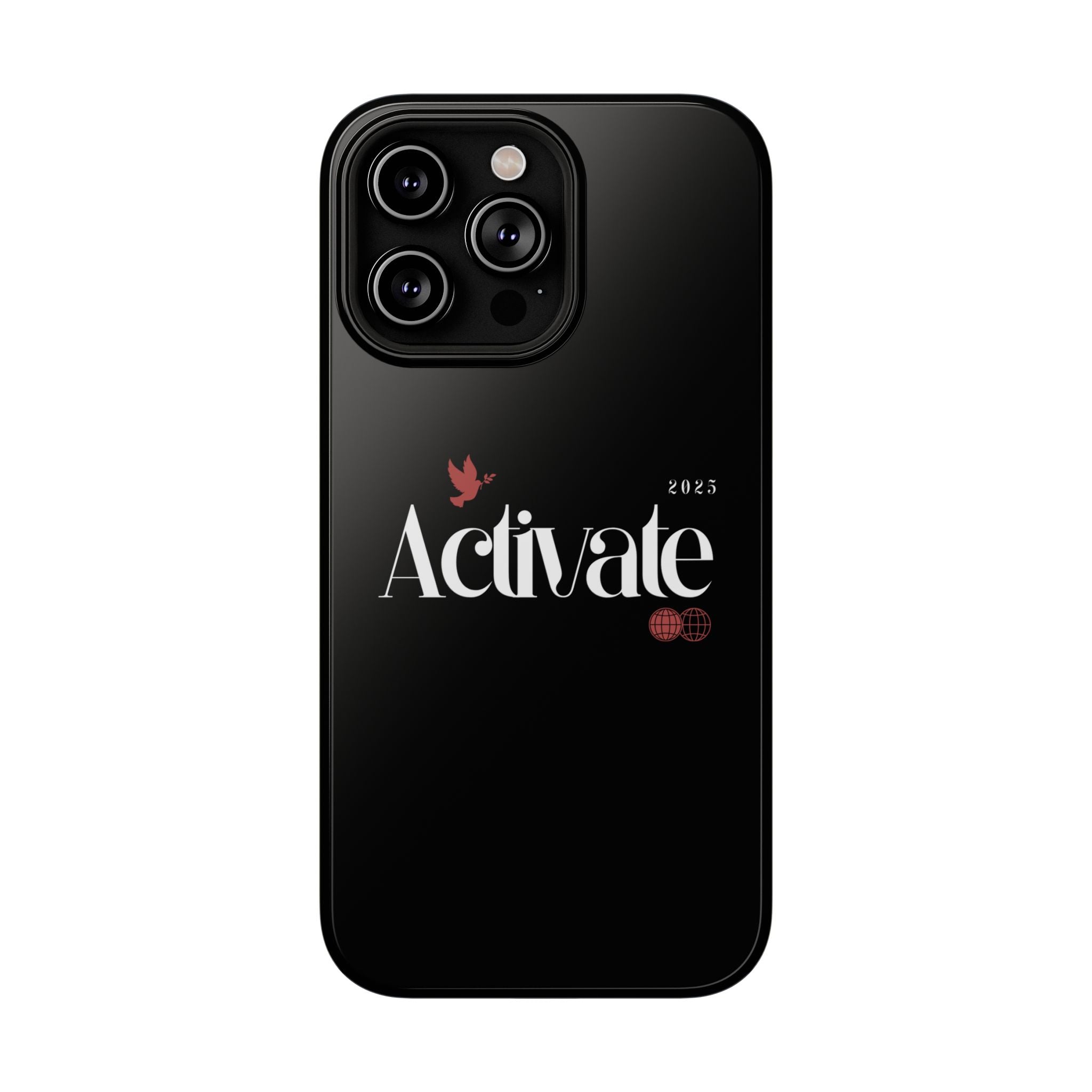 Stylish Impact-Resistant Phone Case - Activate Design, Modern Phone Accessories, Durable Cell Case, Gift for Tech Lovers, Trendy Phone Gear
