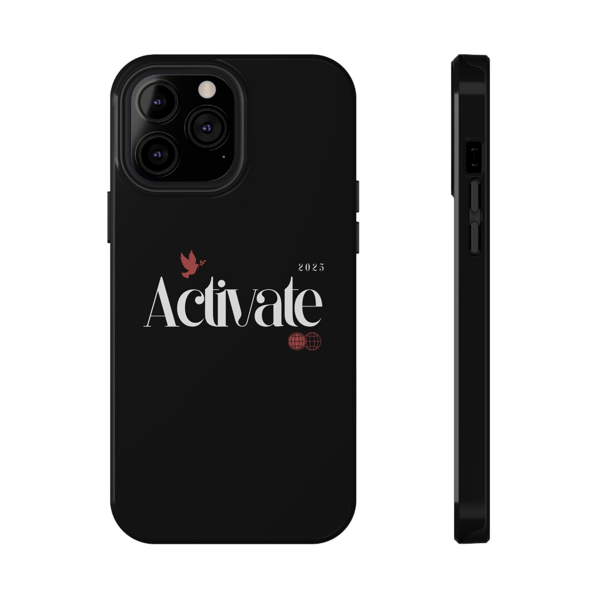 Stylish Impact-Resistant Phone Case - Activate Design, Modern Phone Accessories, Durable Cell Case, Gift for Tech Lovers, Trendy Phone Gear