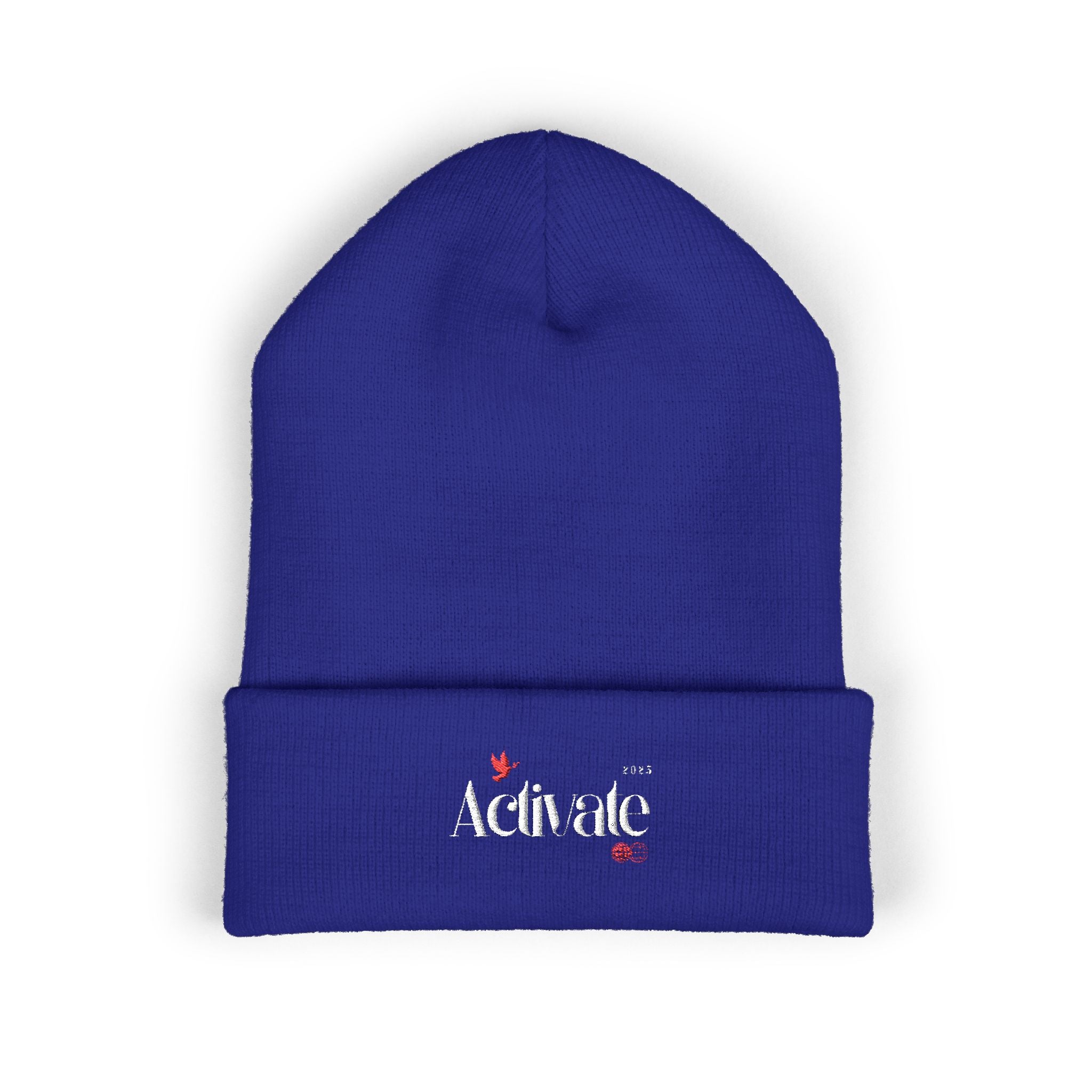 Classic Cuffed Beanie - Cozy Embroidered Beanie for Winter, Gift for Him/Her, Casual Style, Outdoor Adventures, Fashion Accessory