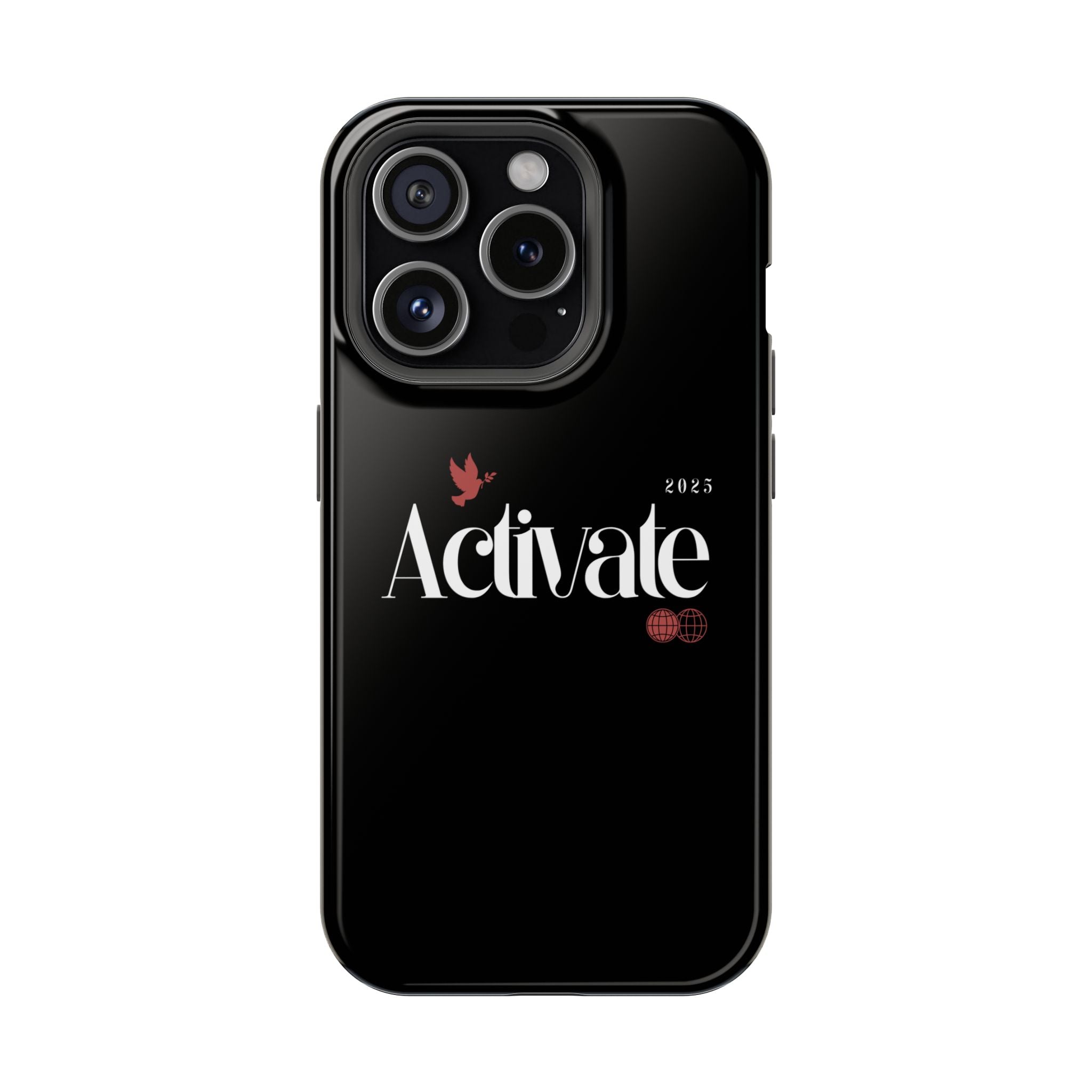 Stylish Impact-Resistant Phone Case - Activate Design, Modern Phone Accessories, Durable Cell Case, Gift for Tech Lovers, Trendy Phone Gear