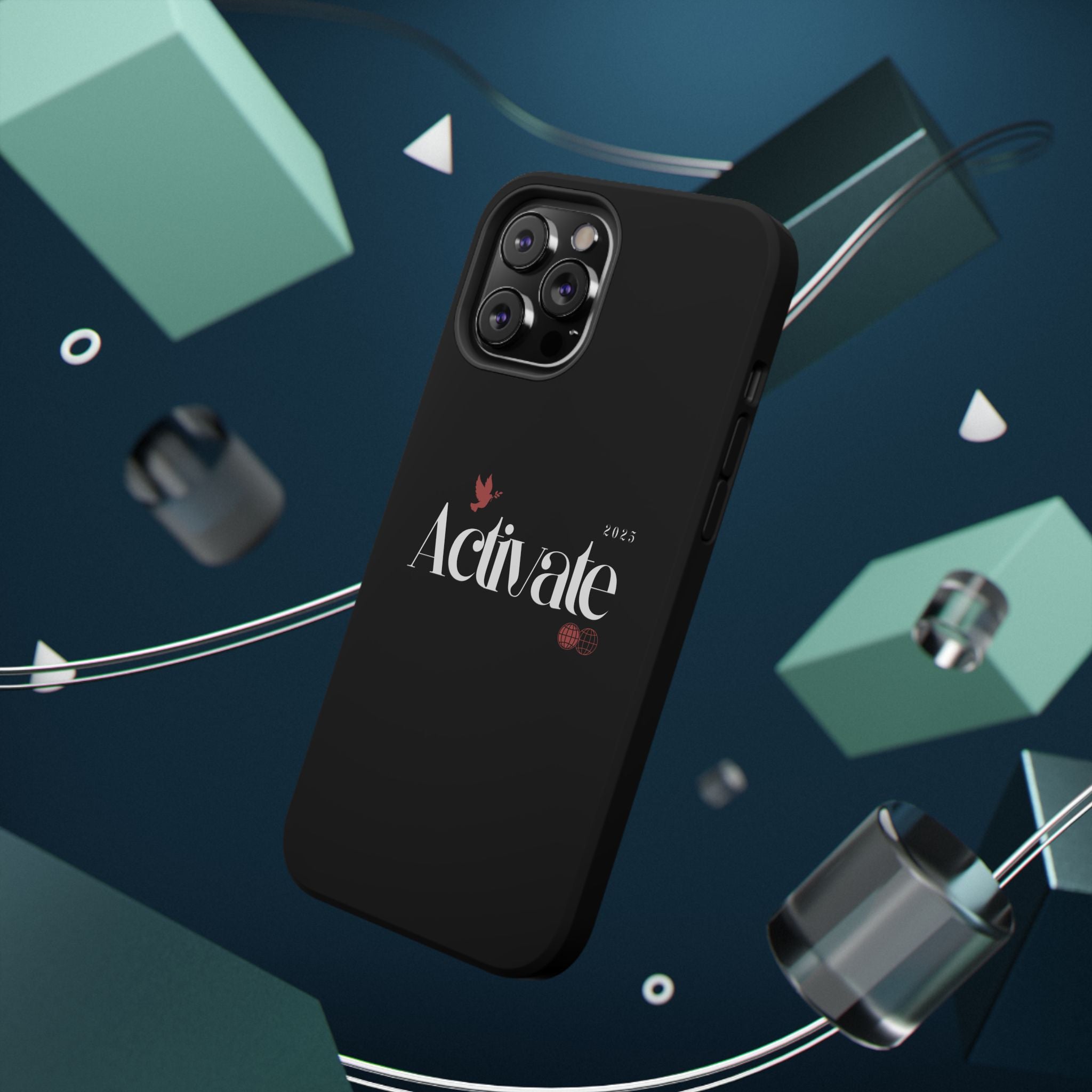 Stylish Impact-Resistant Phone Case - Activate Design, Modern Phone Accessories, Durable Cell Case, Gift for Tech Lovers, Trendy Phone Gear