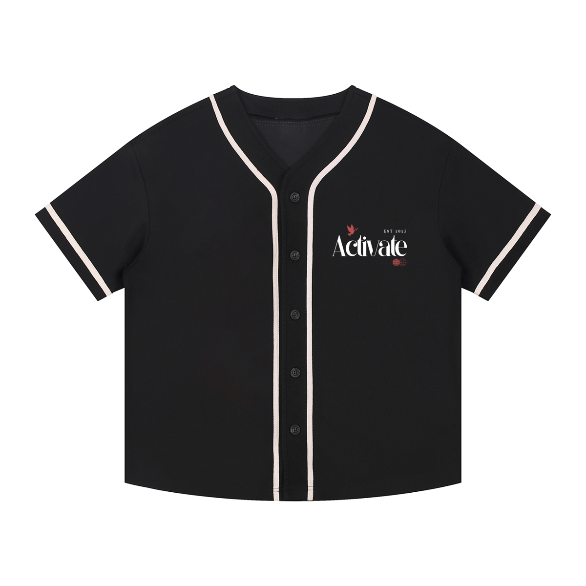 Habakkuk 3:2 Jersey (Black and Red)