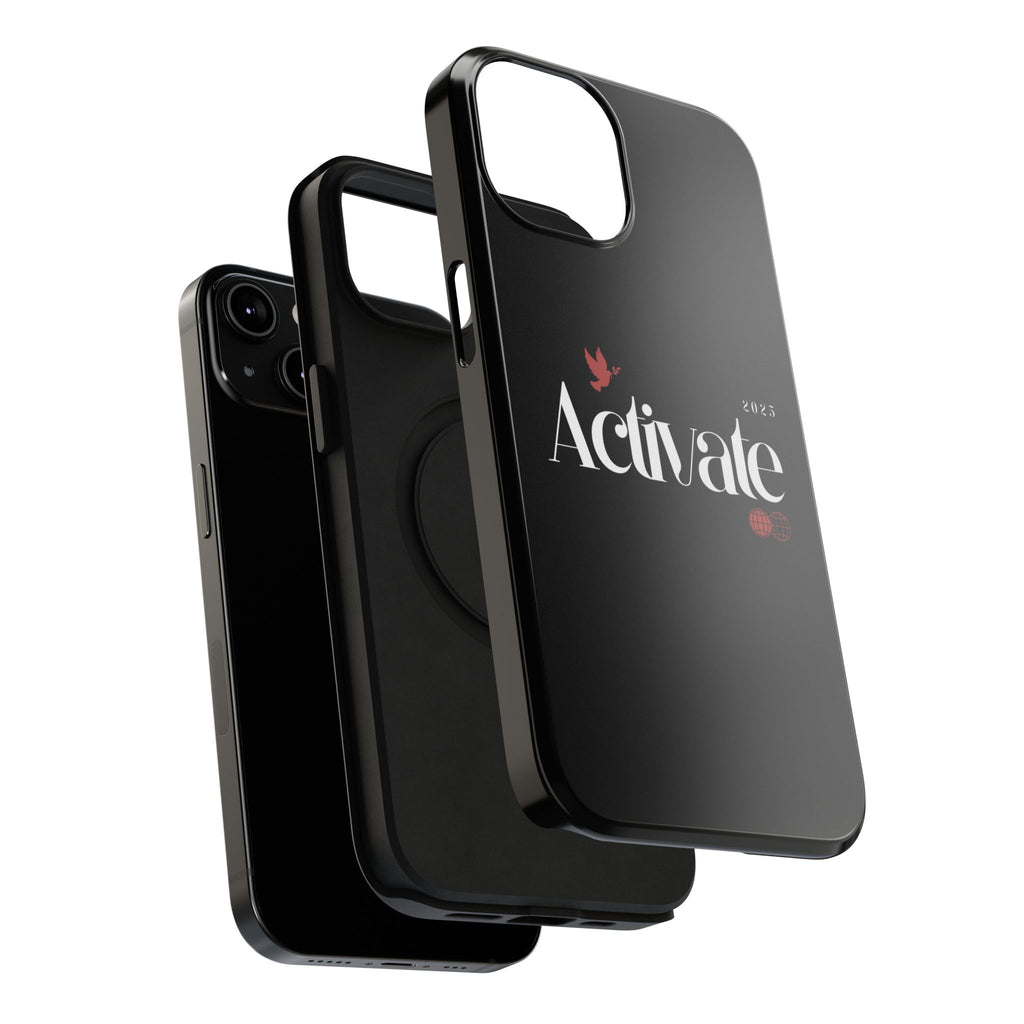 Stylish Impact-Resistant Phone Case - Activate Design, Modern Phone Accessories, Durable Cell Case, Gift for Tech Lovers, Trendy Phone Gear