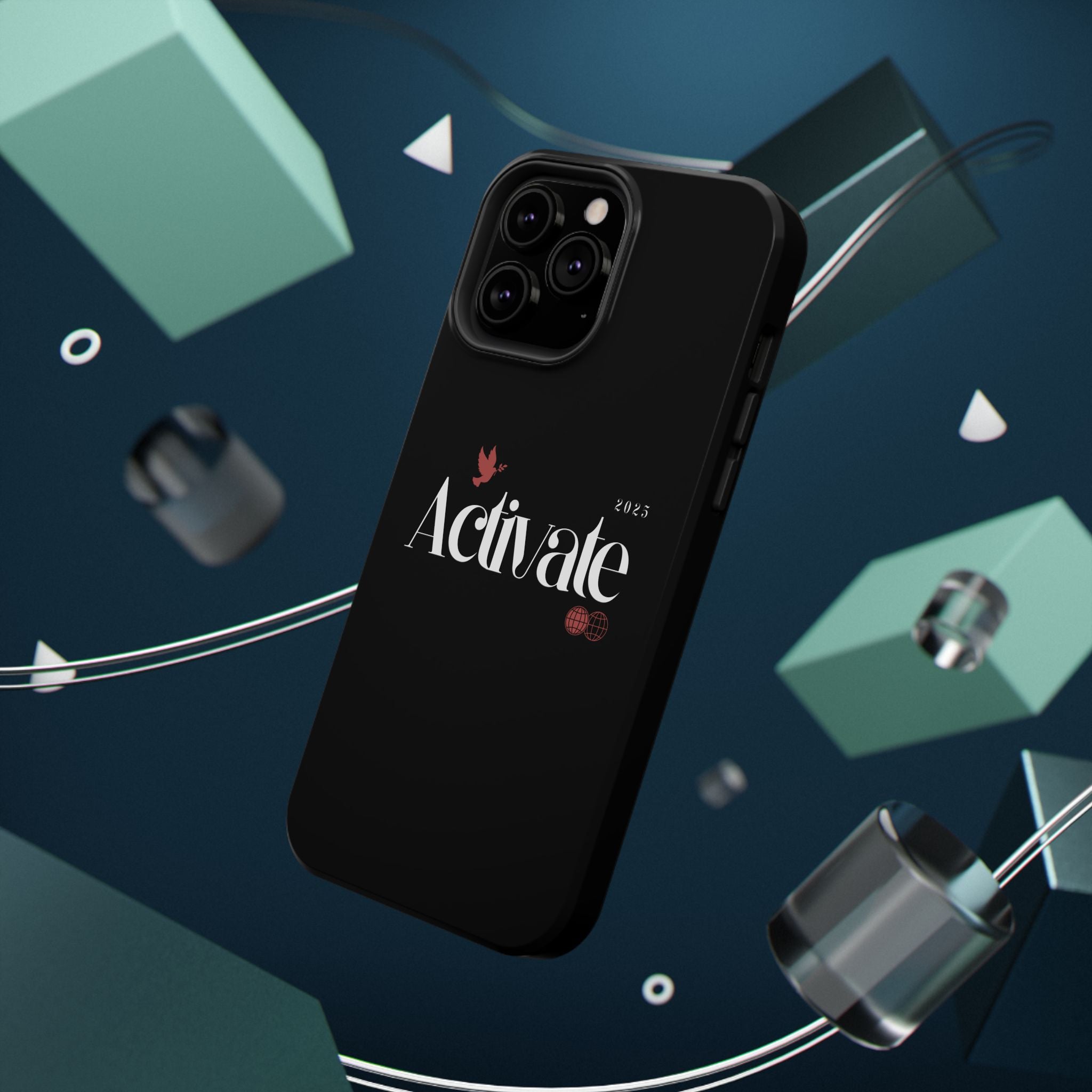 Stylish Impact-Resistant Phone Case - Activate Design, Modern Phone Accessories, Durable Cell Case, Gift for Tech Lovers, Trendy Phone Gear