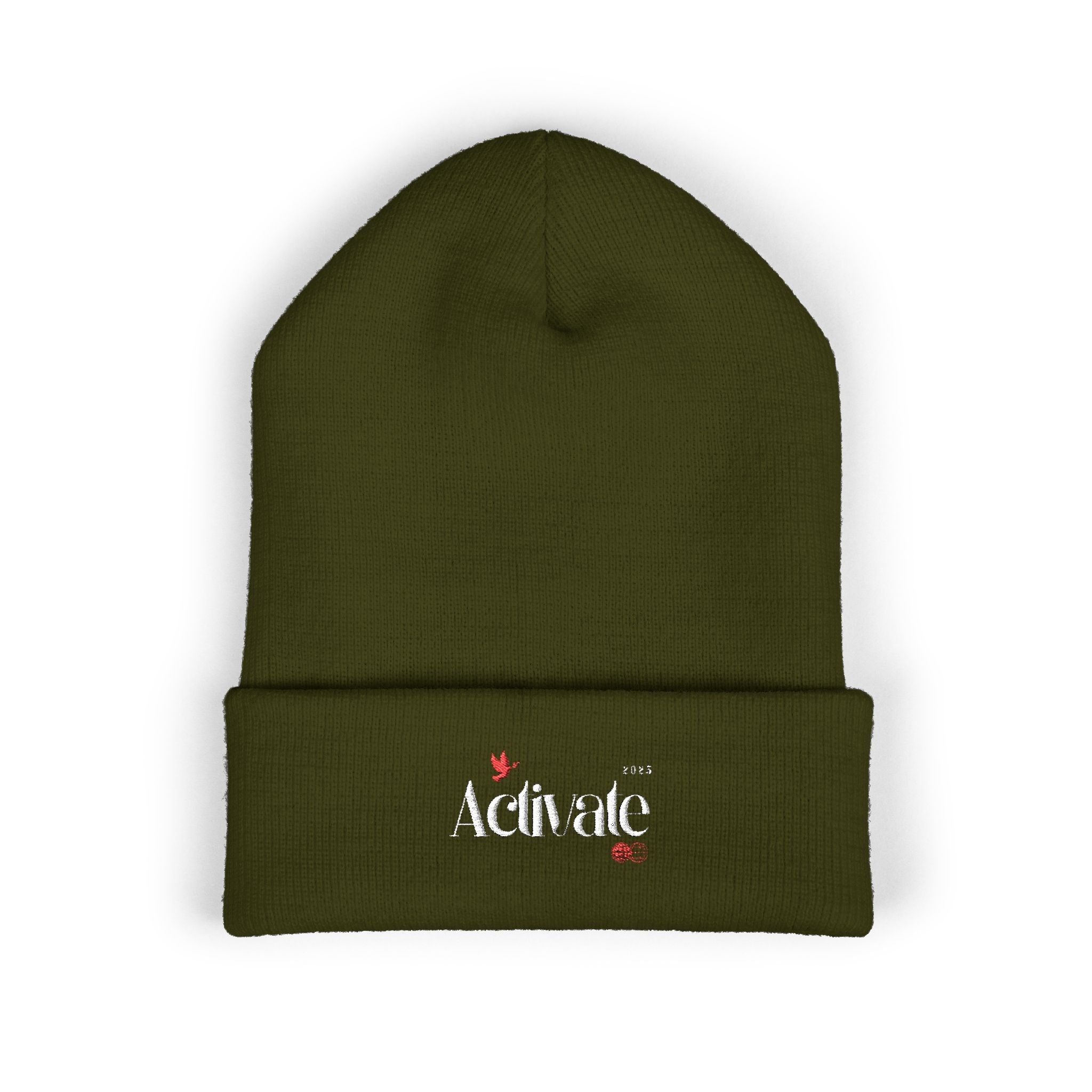 Classic Cuffed Beanie - Cozy Embroidered Beanie for Winter, Gift for Him/Her, Casual Style, Outdoor Adventures, Fashion Accessory