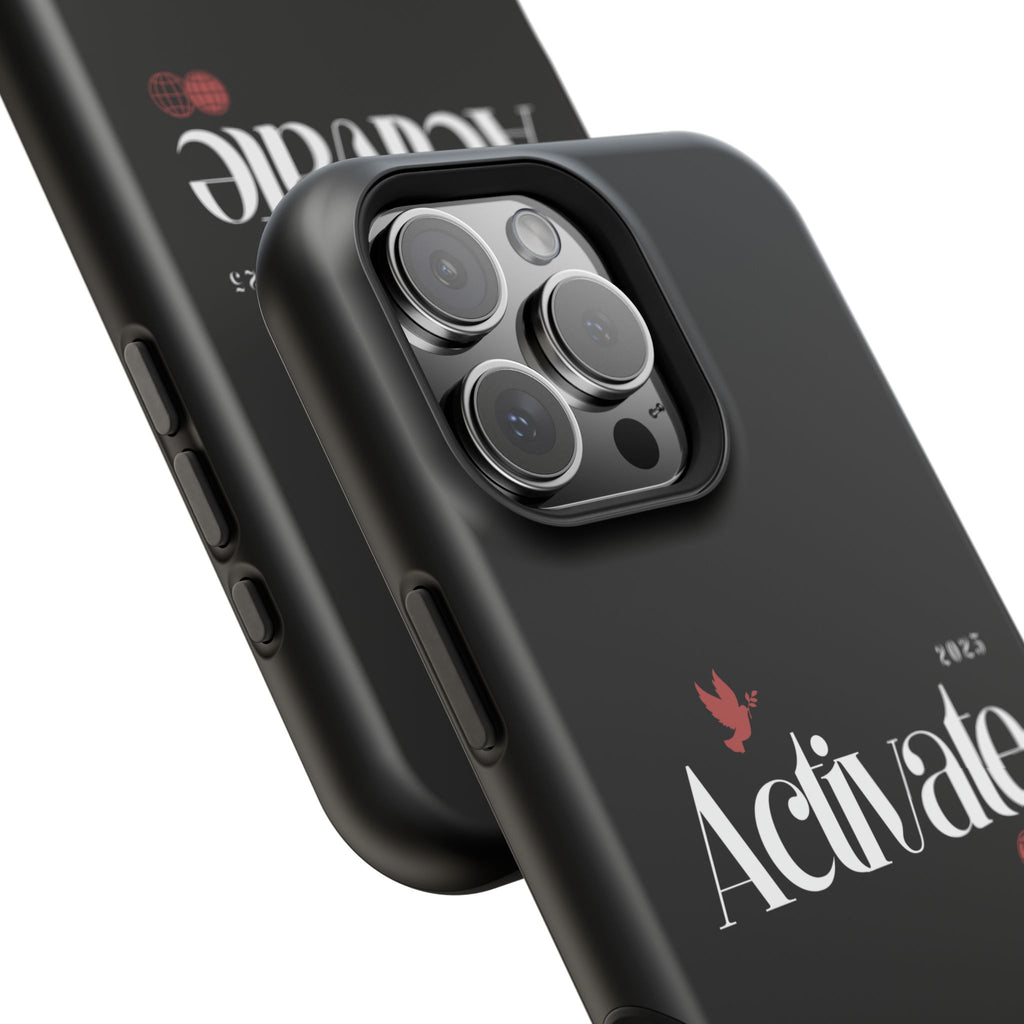 Stylish Impact-Resistant Phone Case - Activate Design, Modern Phone Accessories, Durable Cell Case, Gift for Tech Lovers, Trendy Phone Gear