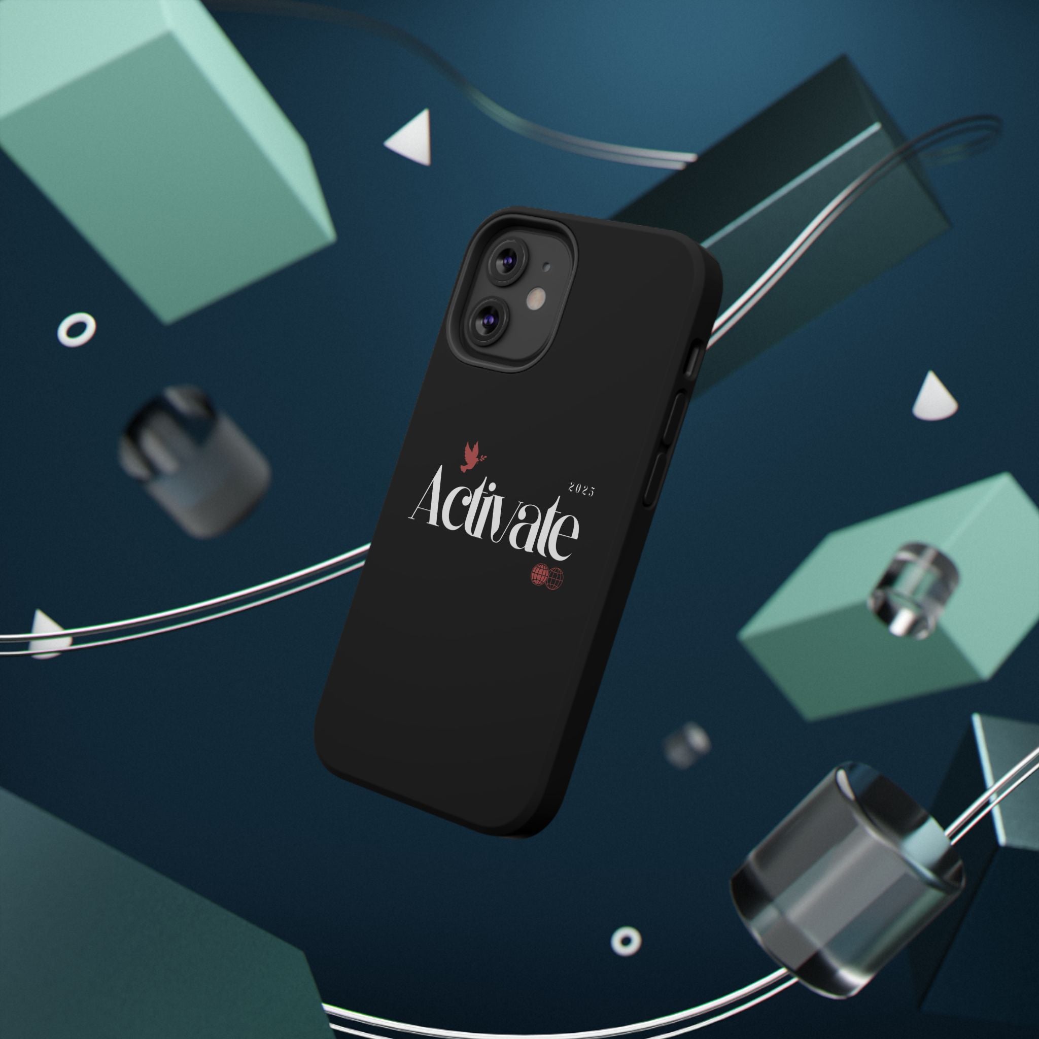 Stylish Impact-Resistant Phone Case - Activate Design, Modern Phone Accessories, Durable Cell Case, Gift for Tech Lovers, Trendy Phone Gear