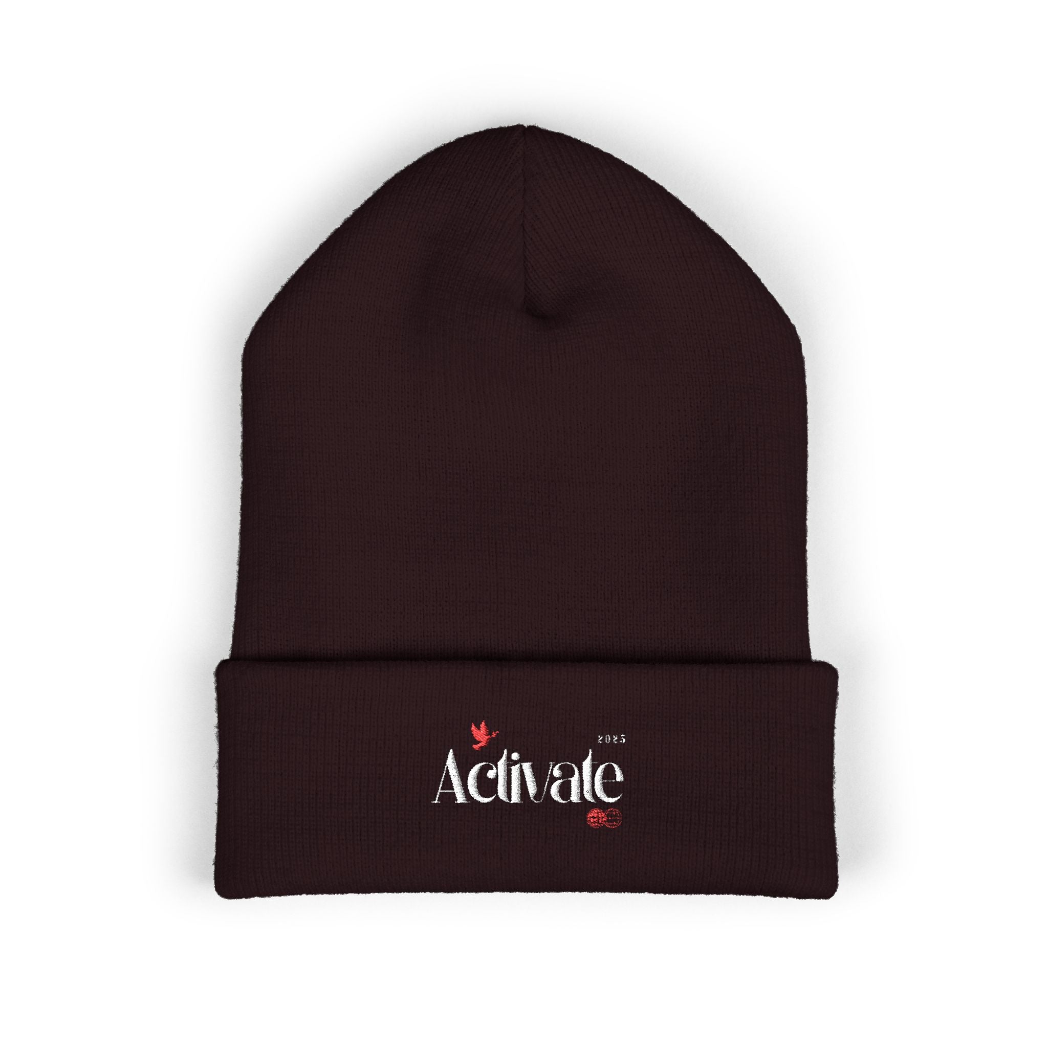 Classic Cuffed Beanie - Cozy Embroidered Beanie for Winter, Gift for Him/Her, Casual Style, Outdoor Adventures, Fashion Accessory