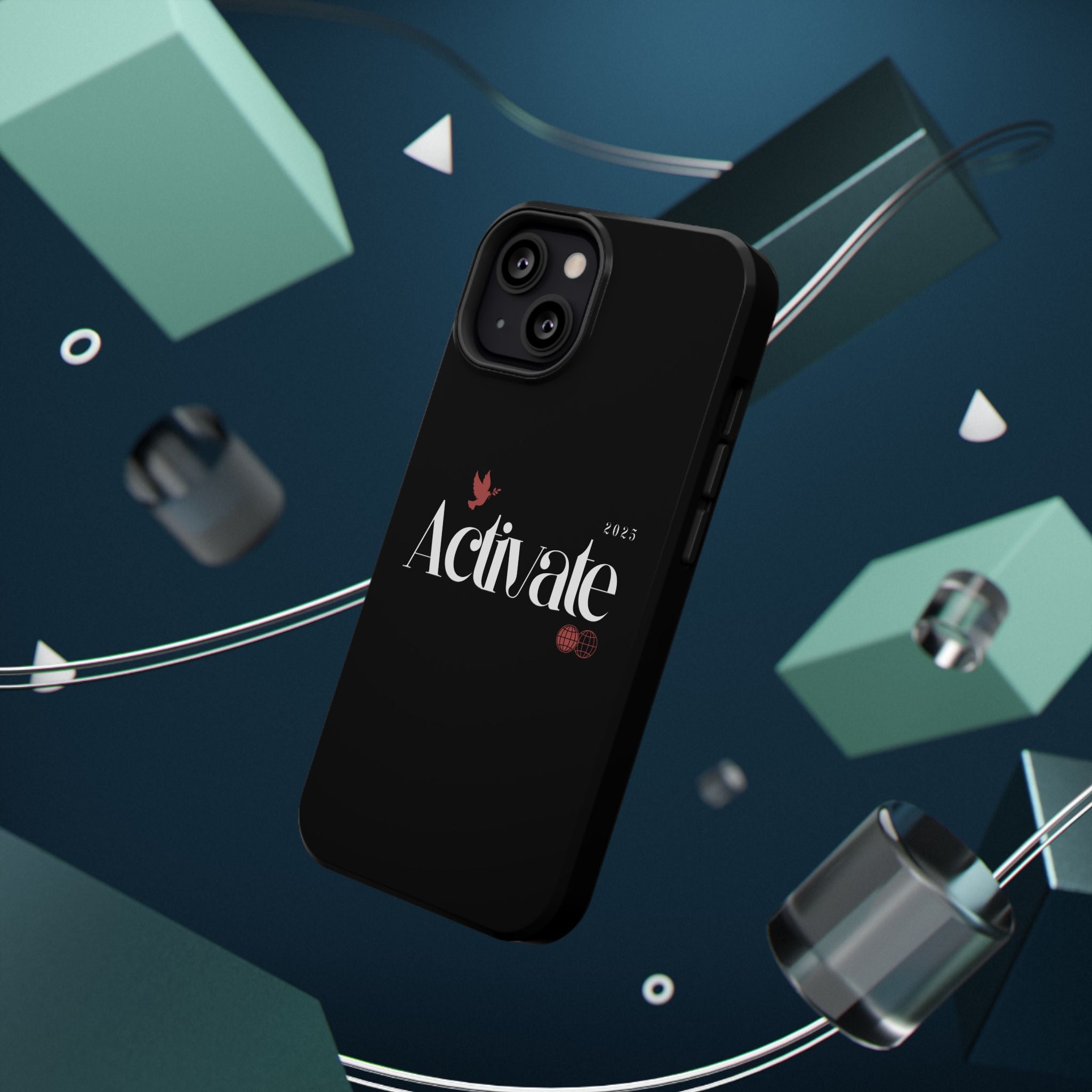 Stylish Impact-Resistant Phone Case - Activate Design, Modern Phone Accessories, Durable Cell Case, Gift for Tech Lovers, Trendy Phone Gear