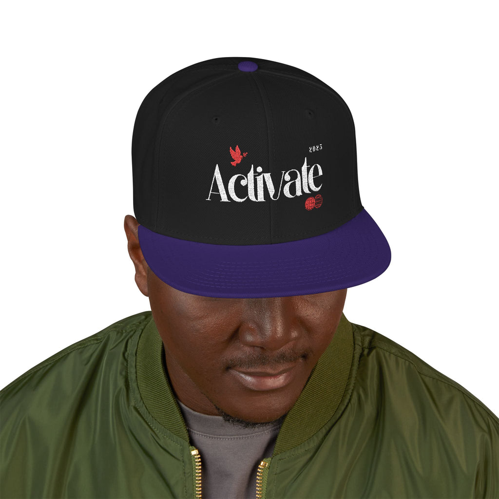 Trendy Embroidered Snapback Cap, Perfect for Casual Wear, Street Style, Gifts for Him/Her, Birthday Cap, Fashion Accessory