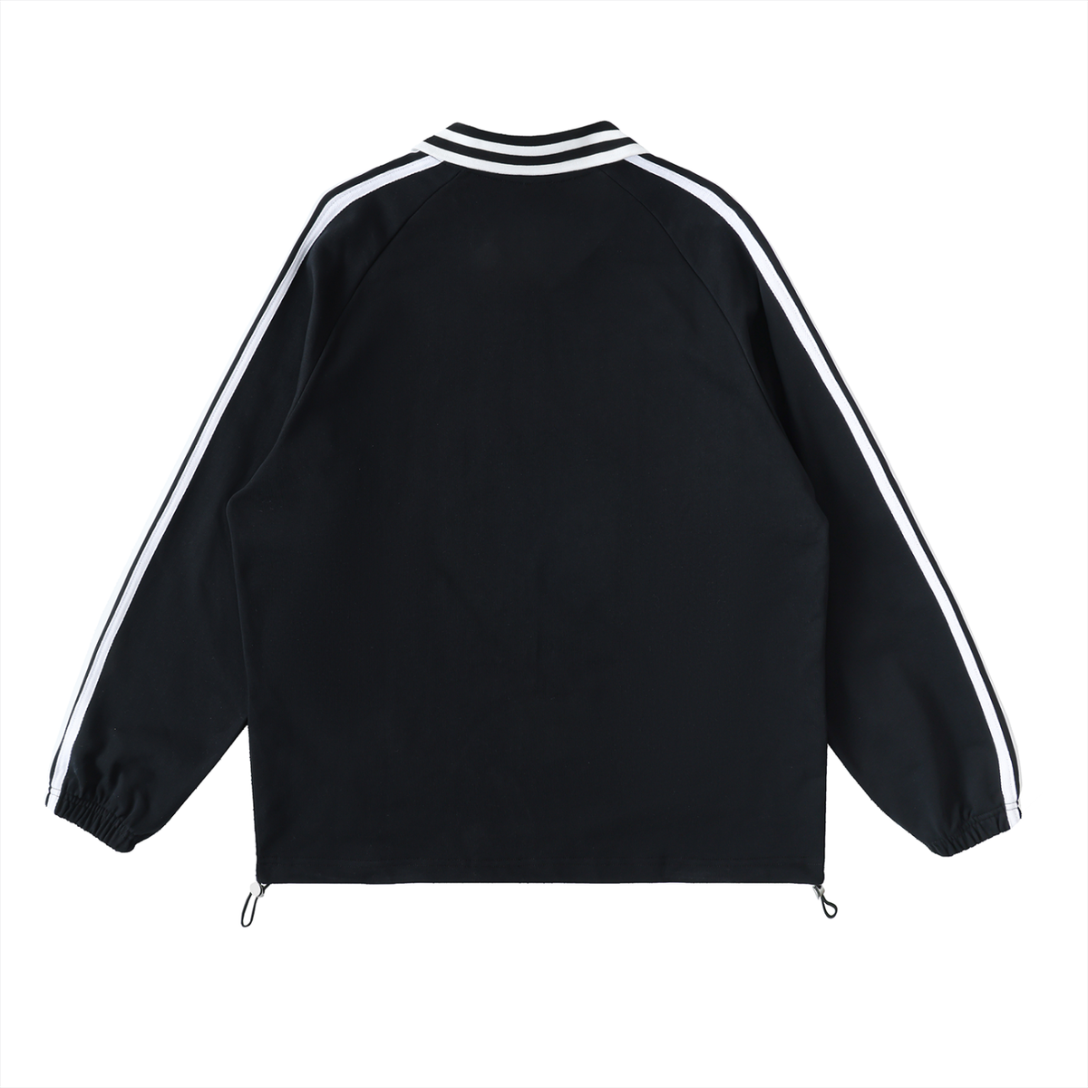 Habakkuk 3 Collared Sweatshirt (Black, Royal Blue)