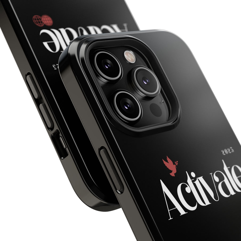 Stylish Impact-Resistant Phone Case - Activate Design, Modern Phone Accessories, Durable Cell Case, Gift for Tech Lovers, Trendy Phone Gear