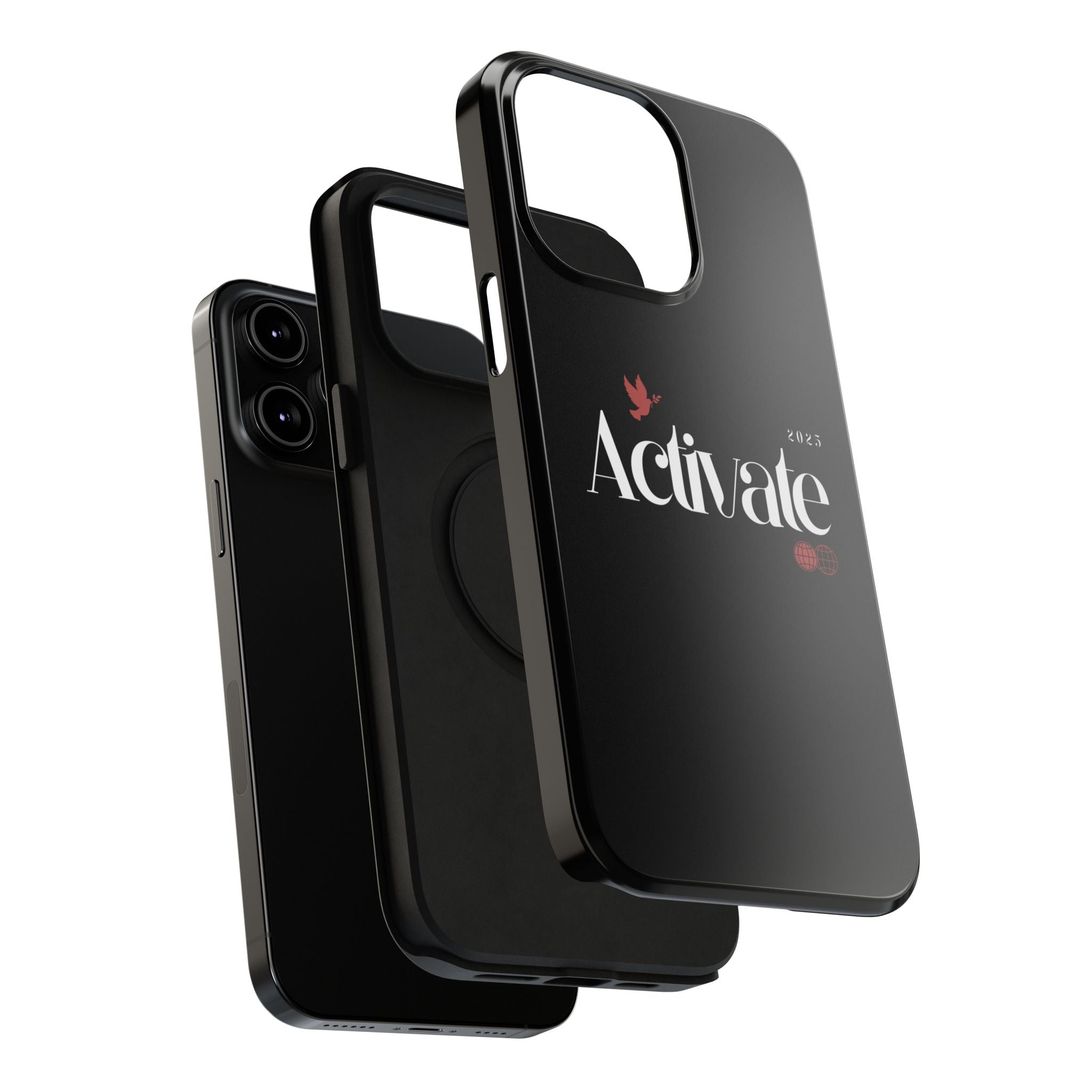 Stylish Impact-Resistant Phone Case - Activate Design, Modern Phone Accessories, Durable Cell Case, Gift for Tech Lovers, Trendy Phone Gear