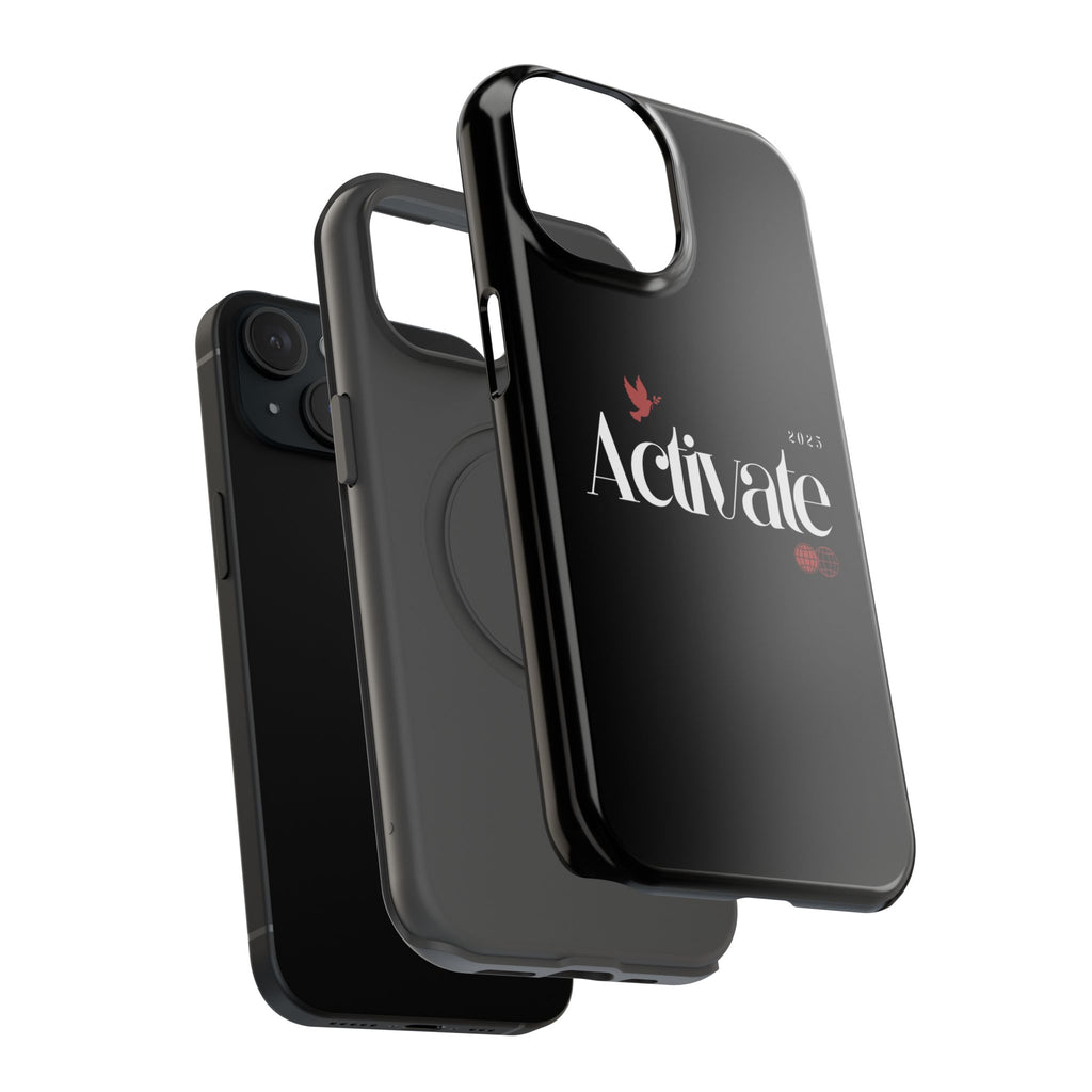 Stylish Impact-Resistant Phone Case - Activate Design, Modern Phone Accessories, Durable Cell Case, Gift for Tech Lovers, Trendy Phone Gear