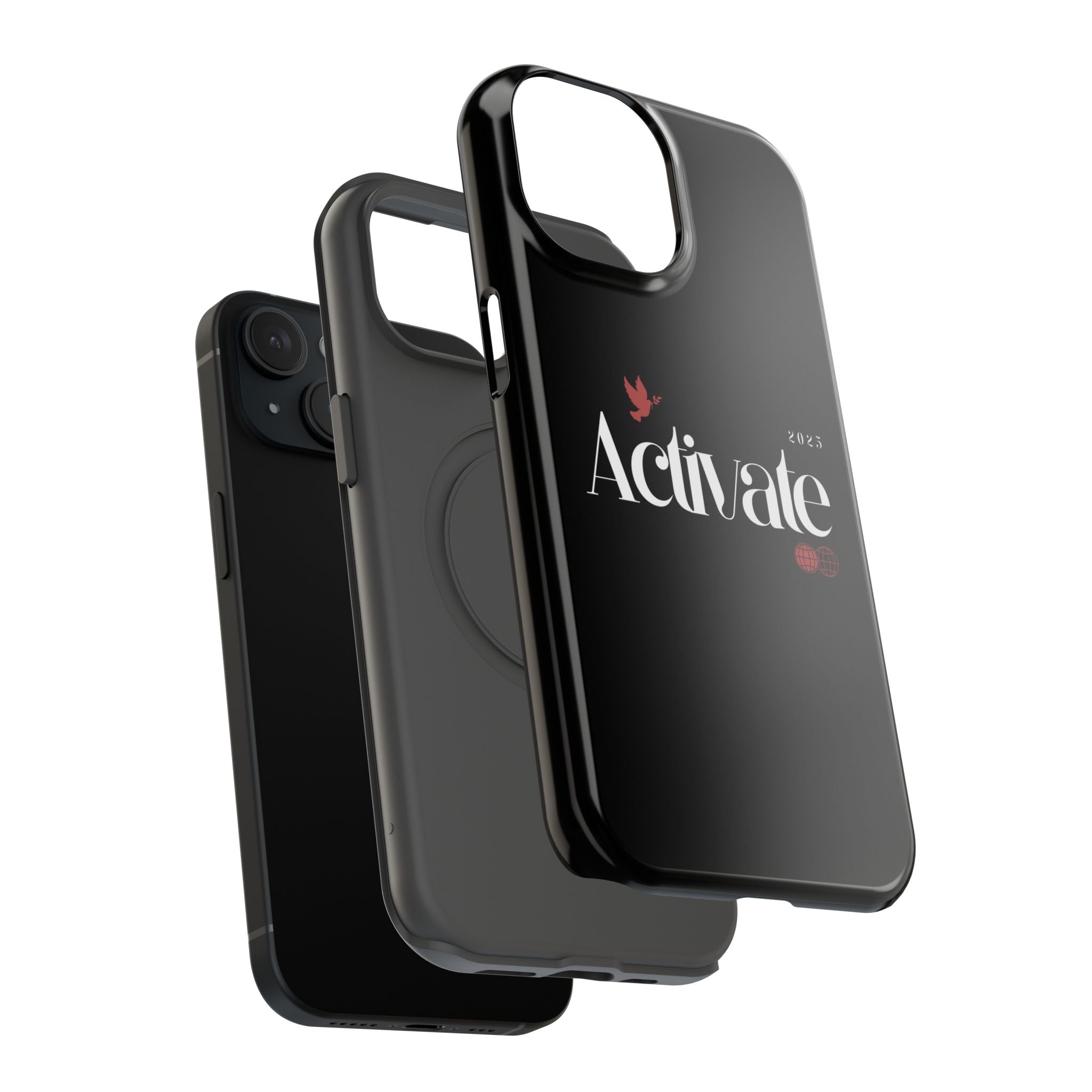 Stylish Impact-Resistant Phone Case - Activate Design, Modern Phone Accessories, Durable Cell Case, Gift for Tech Lovers, Trendy Phone Gear