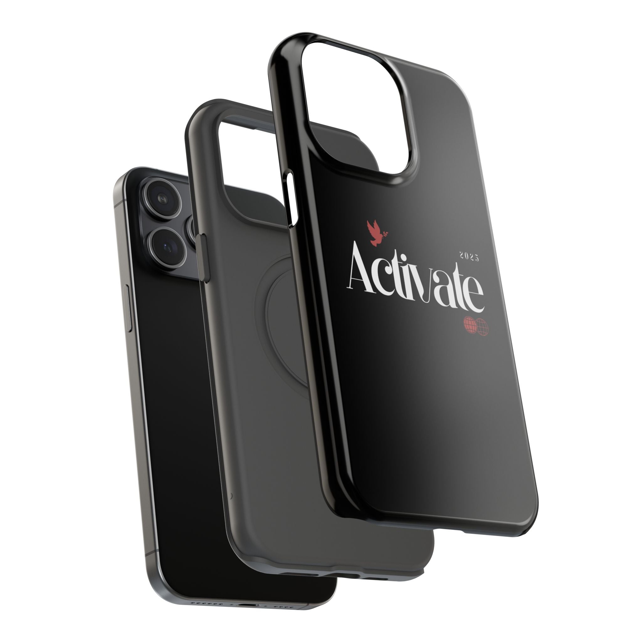 Stylish Impact-Resistant Phone Case - Activate Design, Modern Phone Accessories, Durable Cell Case, Gift for Tech Lovers, Trendy Phone Gear