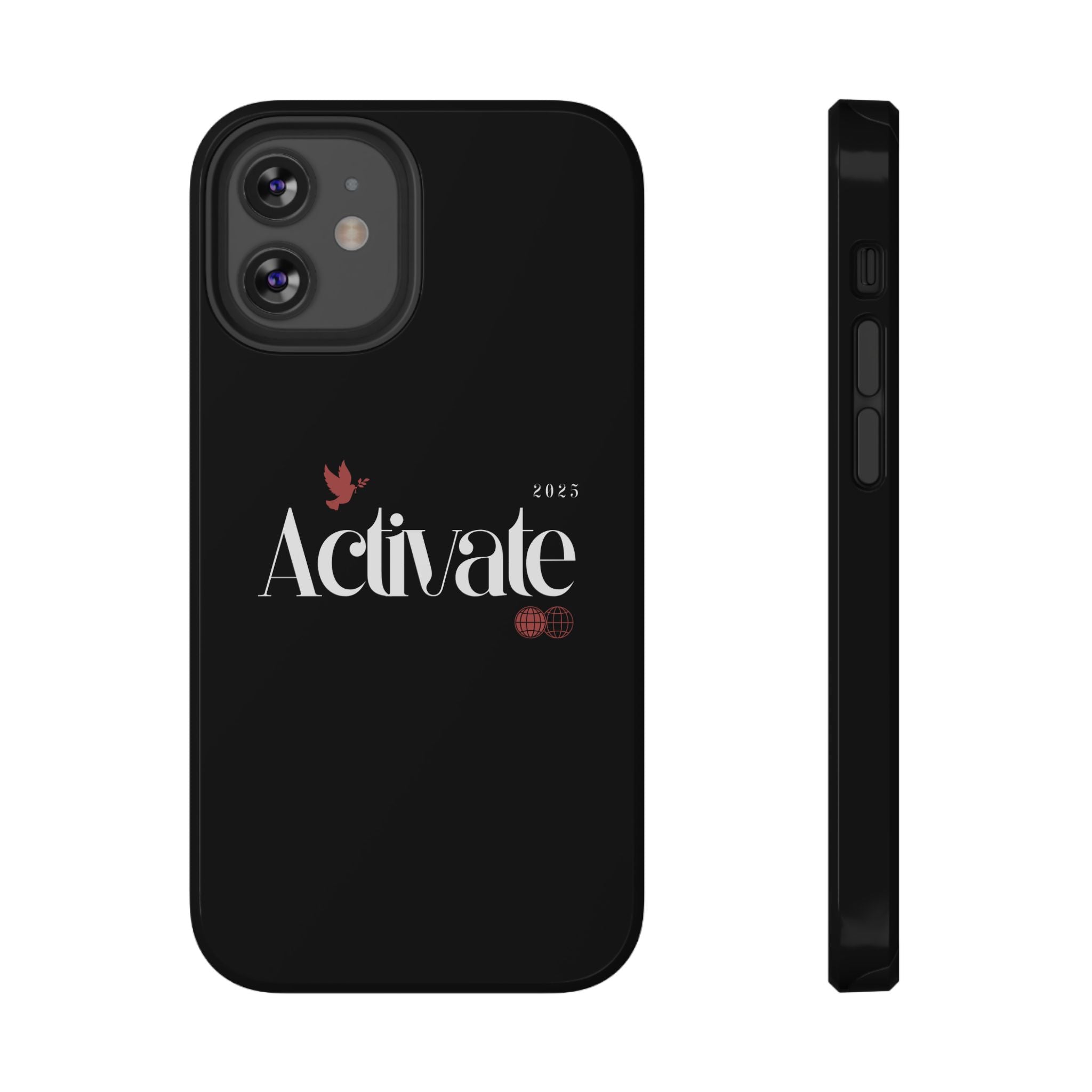 Stylish Impact-Resistant Phone Case - Activate Design, Modern Phone Accessories, Durable Cell Case, Gift for Tech Lovers, Trendy Phone Gear