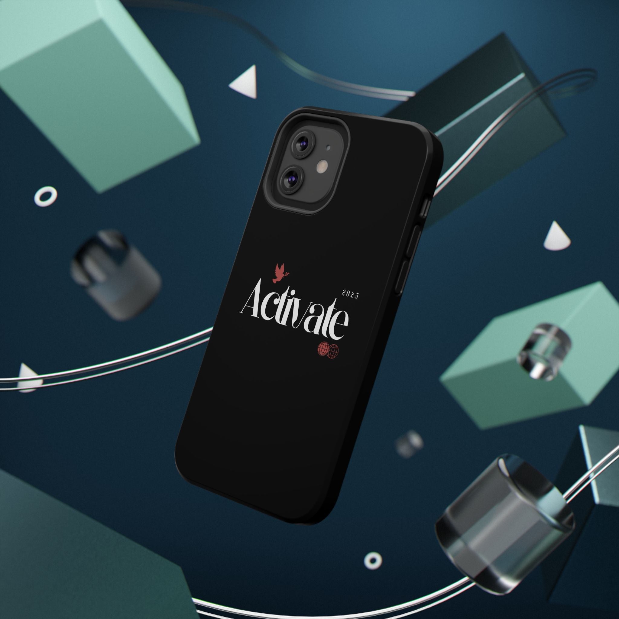 Stylish Impact-Resistant Phone Case - Activate Design, Modern Phone Accessories, Durable Cell Case, Gift for Tech Lovers, Trendy Phone Gear