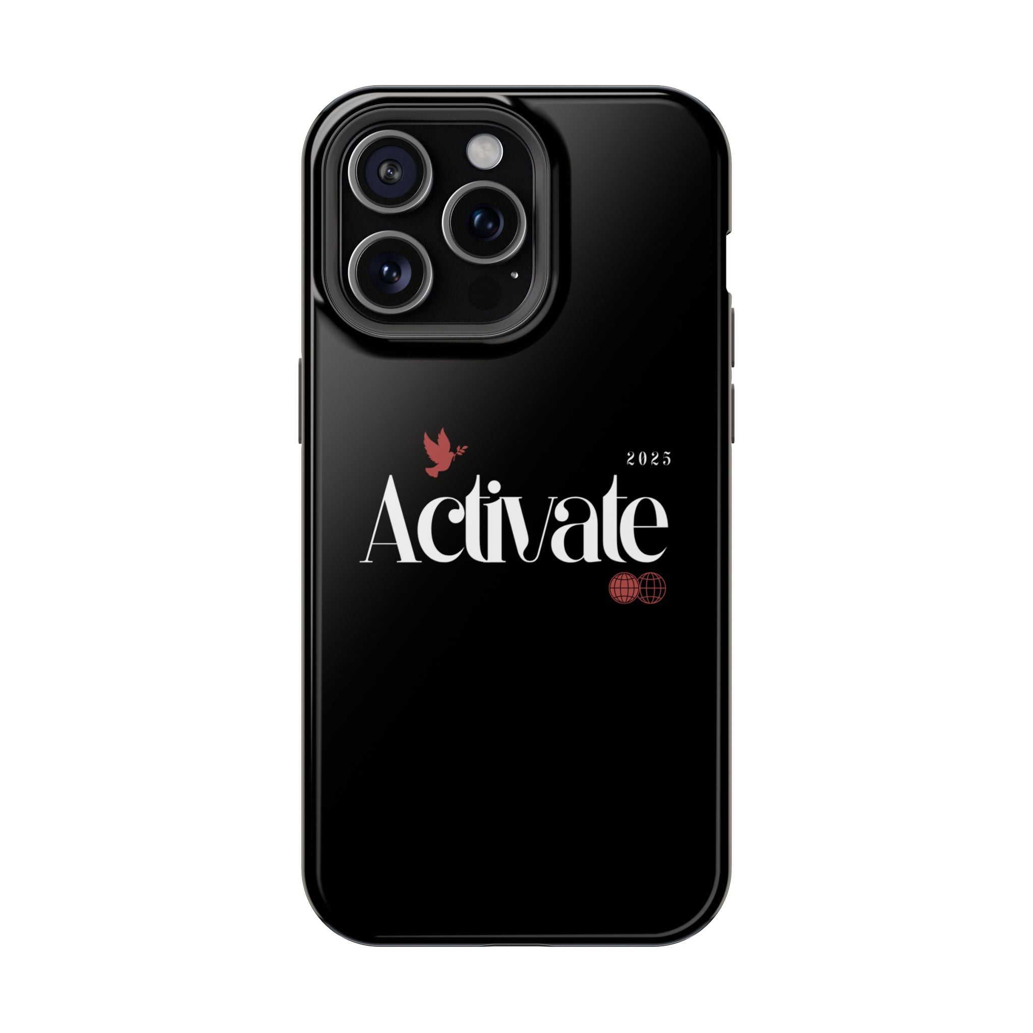 Stylish Impact-Resistant Phone Case - Activate Design, Modern Phone Accessories, Durable Cell Case, Gift for Tech Lovers, Trendy Phone Gear