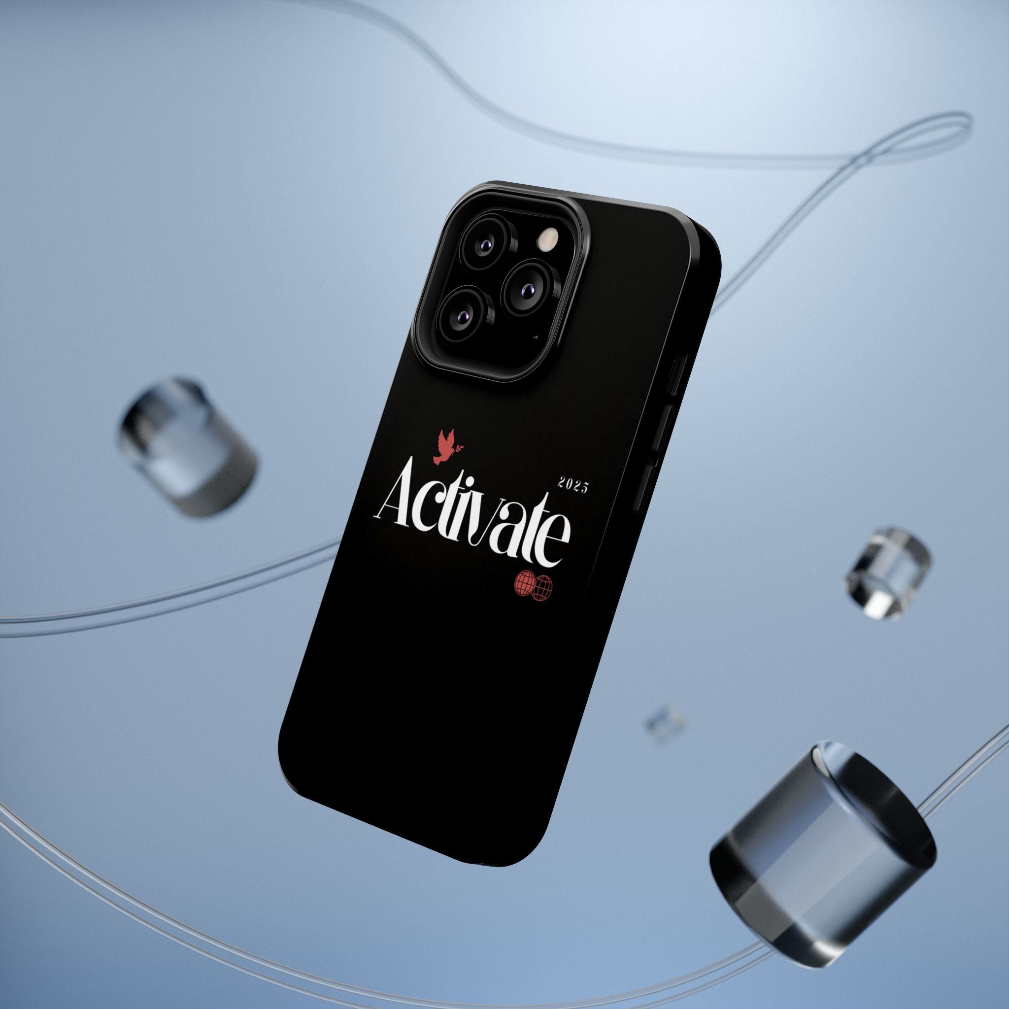Stylish Impact-Resistant Phone Case - Activate Design, Modern Phone Accessories, Durable Cell Case, Gift for Tech Lovers, Trendy Phone Gear