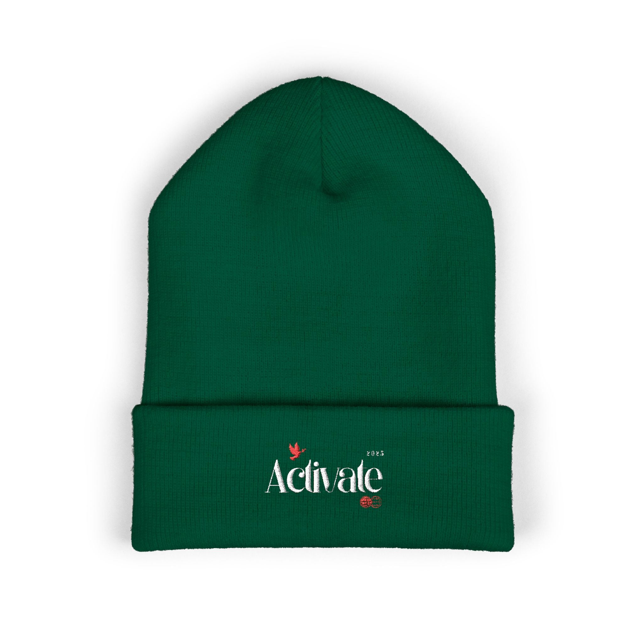 Classic Cuffed Beanie - Cozy Embroidered Beanie for Winter, Gift for Him/Her, Casual Style, Outdoor Adventures, Fashion Accessory
