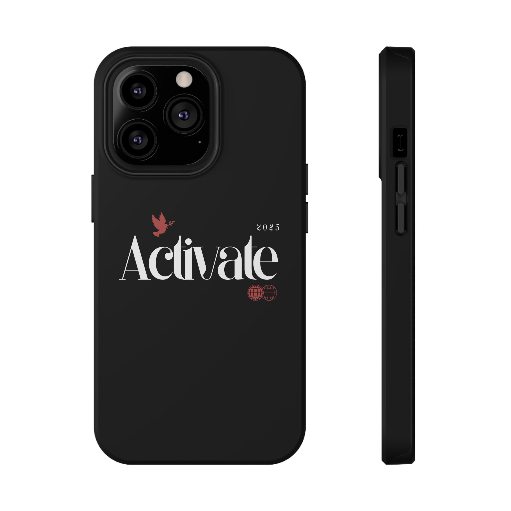 Stylish Impact-Resistant Phone Case - Activate Design, Modern Phone Accessories, Durable Cell Case, Gift for Tech Lovers, Trendy Phone Gear