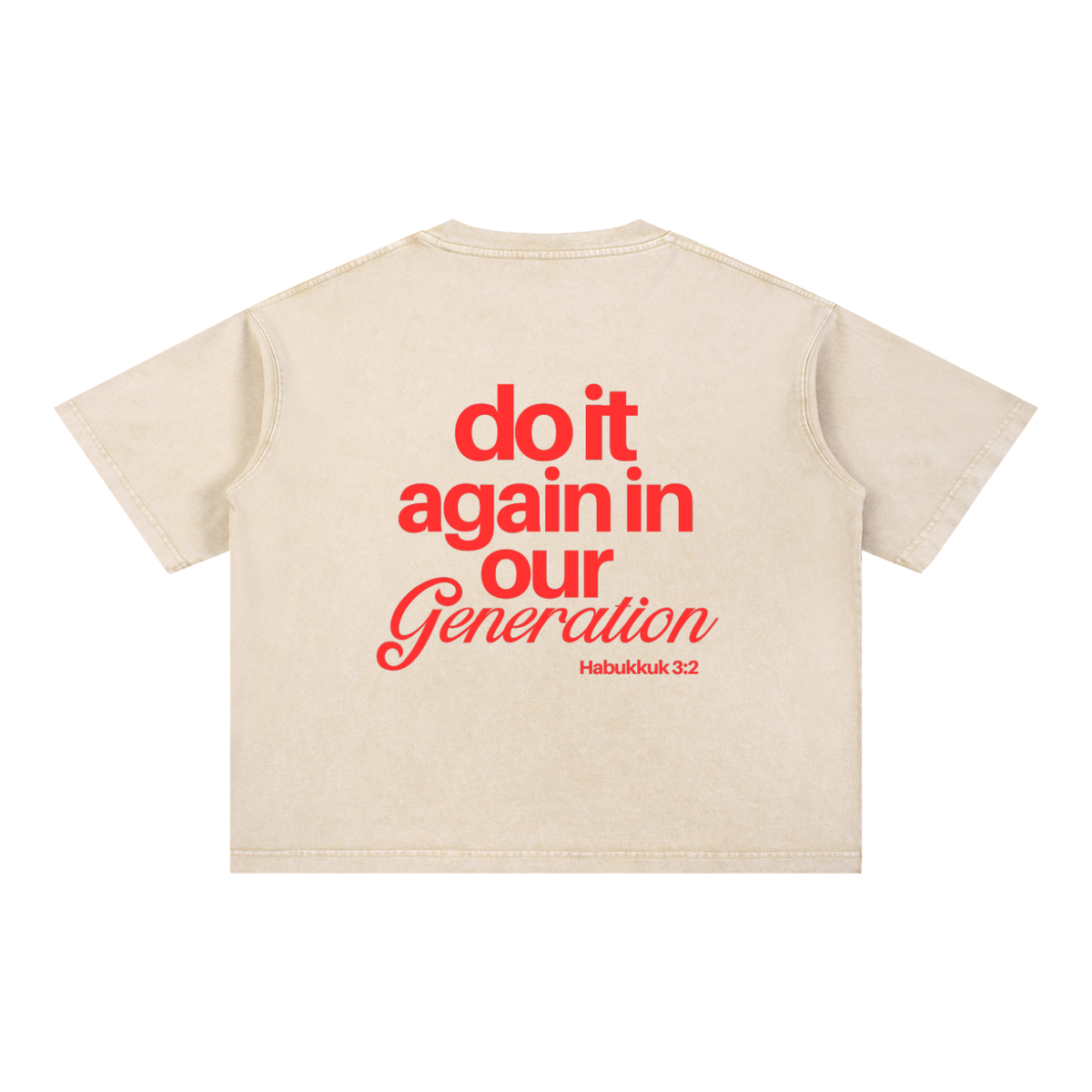 Do It Again (Black/Red, Apricot/Red)