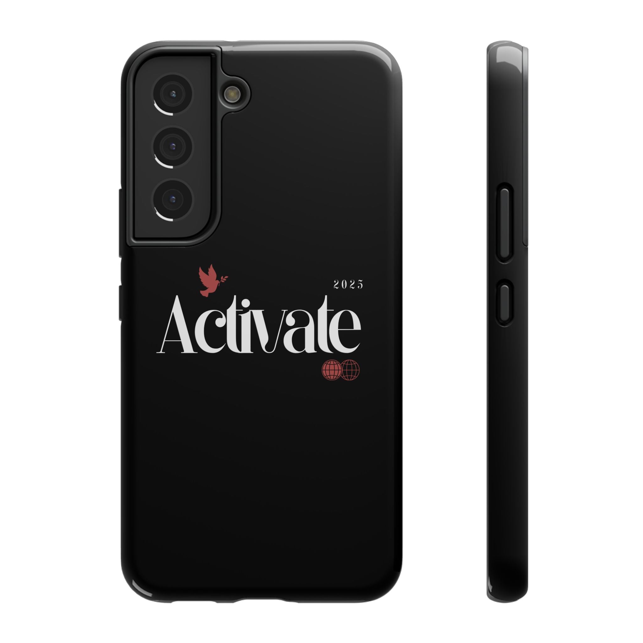 Stylish Impact-Resistant Phone Case - Activate Design, Modern Phone Accessories, Durable Cell Case, Gift for Tech Lovers, Trendy Phone Gear