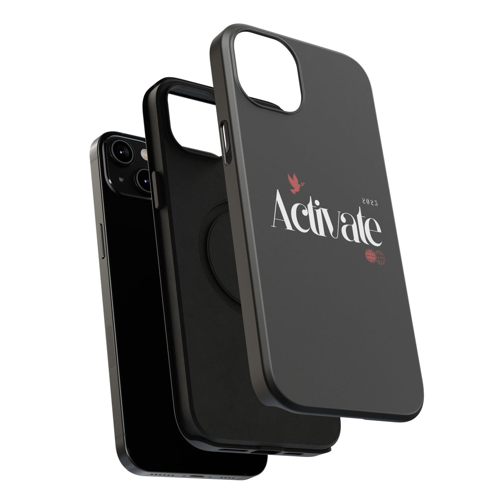 Stylish Impact-Resistant Phone Case - Activate Design, Modern Phone Accessories, Durable Cell Case, Gift for Tech Lovers, Trendy Phone Gear